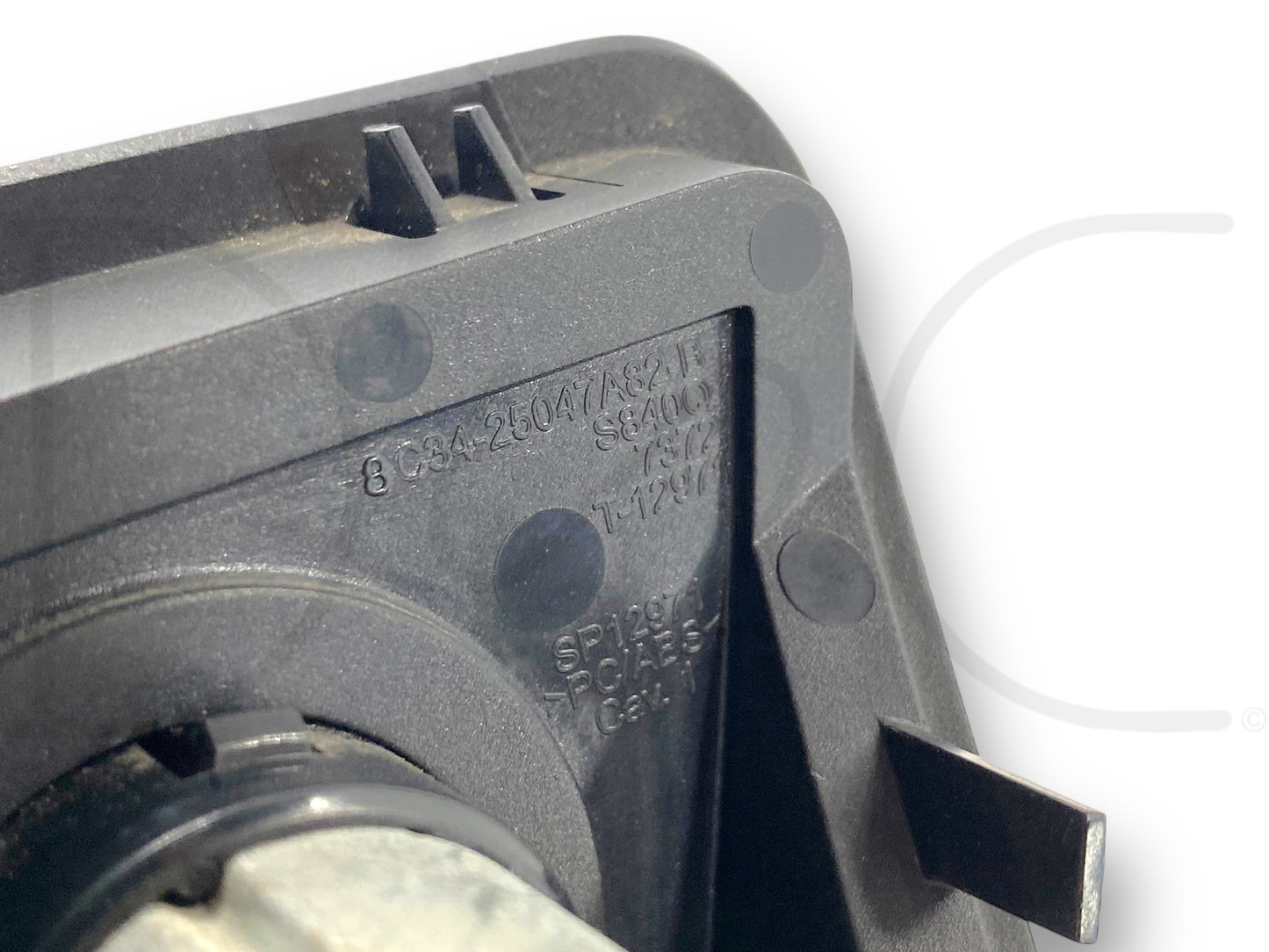 08-10 Ford F250 F350 Dash 12V Outlet Power Point Plug Bezel Adjustable Pedals