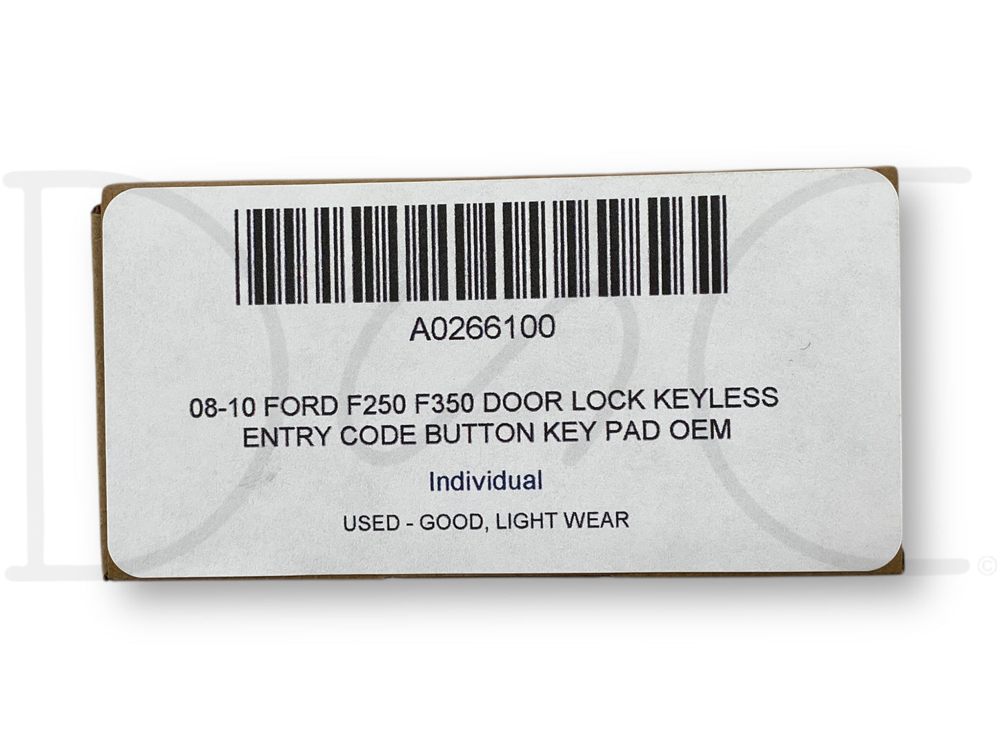 08-10 Ford F250 F350 Door Lock Keyless Entry Code Button Key Pad OEM