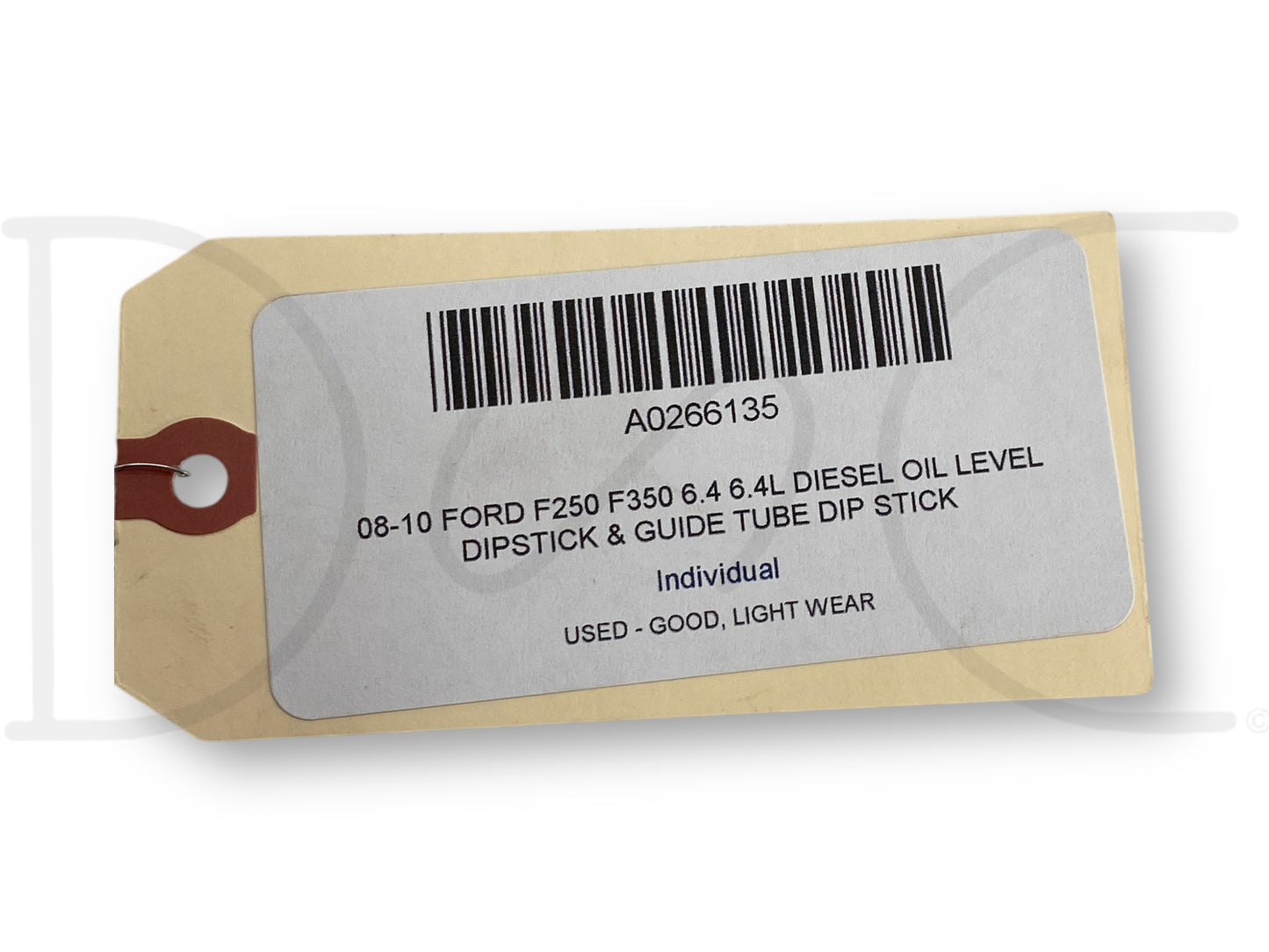 08-10 Ford F250 F350 6.4 6.4L Diesel Oil Level Dipstick & Guide Tube Dip Stick