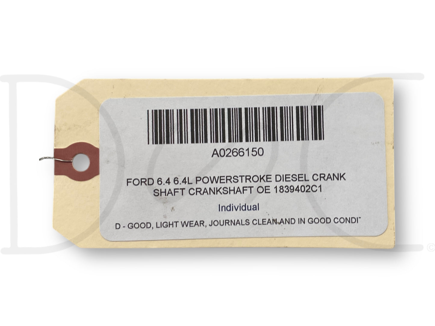 Ford 6.4 6.4L Powerstroke Diesel Crank Shaft Crankshaft OE 1839402C1