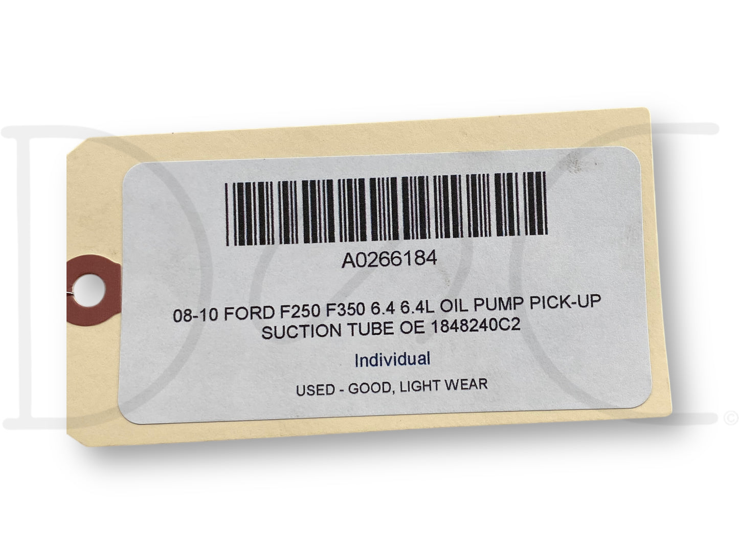 08-10 Ford F250 F350 6.4 6.4L Oil Pump Pick-Up Suction Tube OE 1848240C2