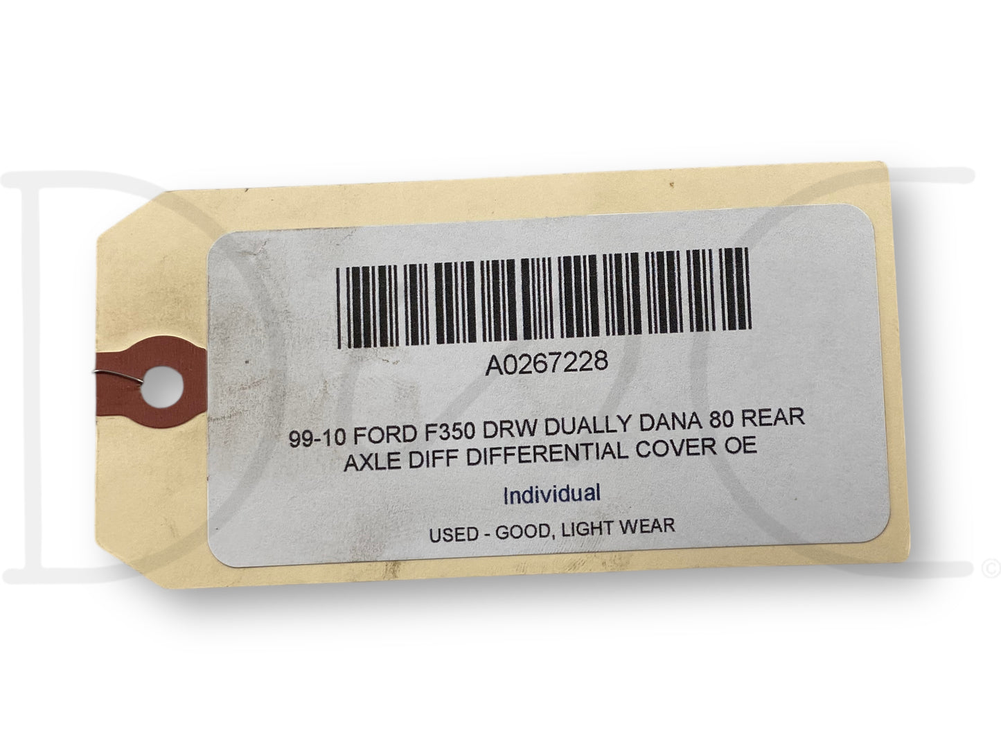 99-10 Ford F350 DRW Dually DANA 80 Rear Axle Diff Differential Cover OE