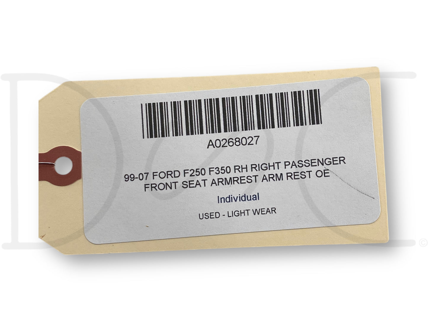 99-07 Ford F250 F350 RH Right Passenger Front Seat Armrest Arm Rest OE