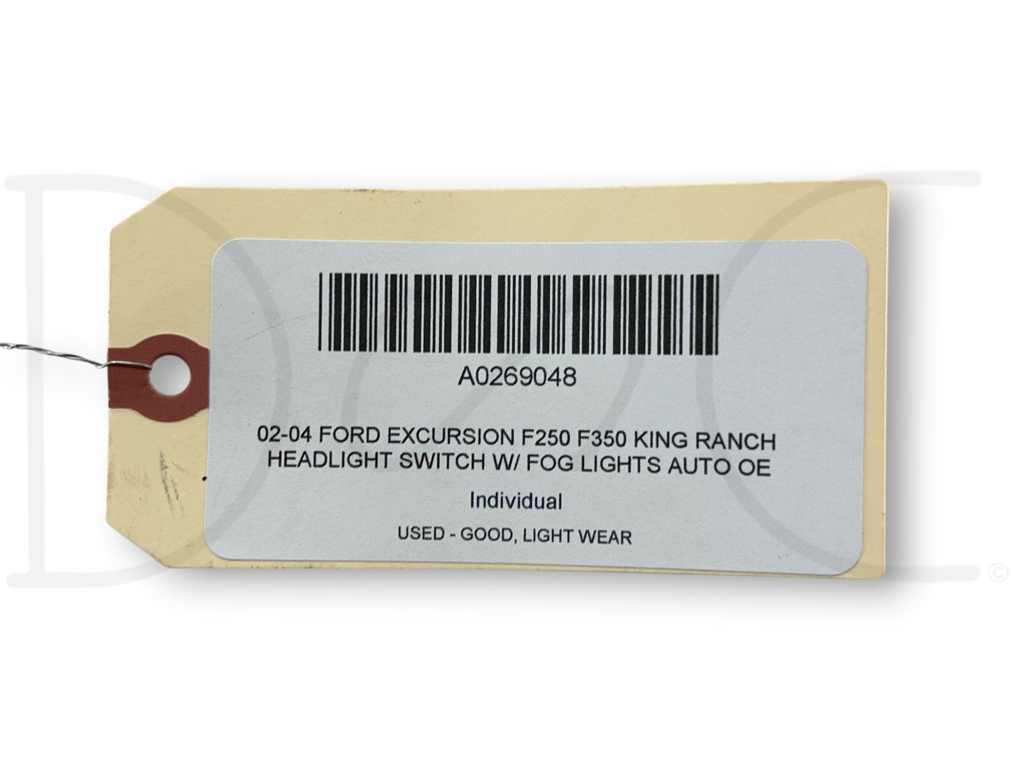 02-04 Ford Excursion F250 F350 King Ranch Headlight Switch W/ Fog Lights Auto OE
