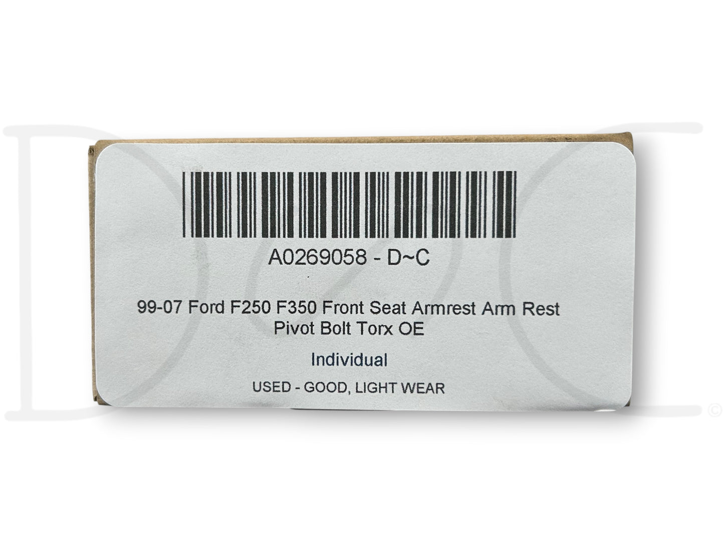 99-07 Ford F250 F350 Front Seat Armrest Arm Rest Pivot Bolt Torx OE