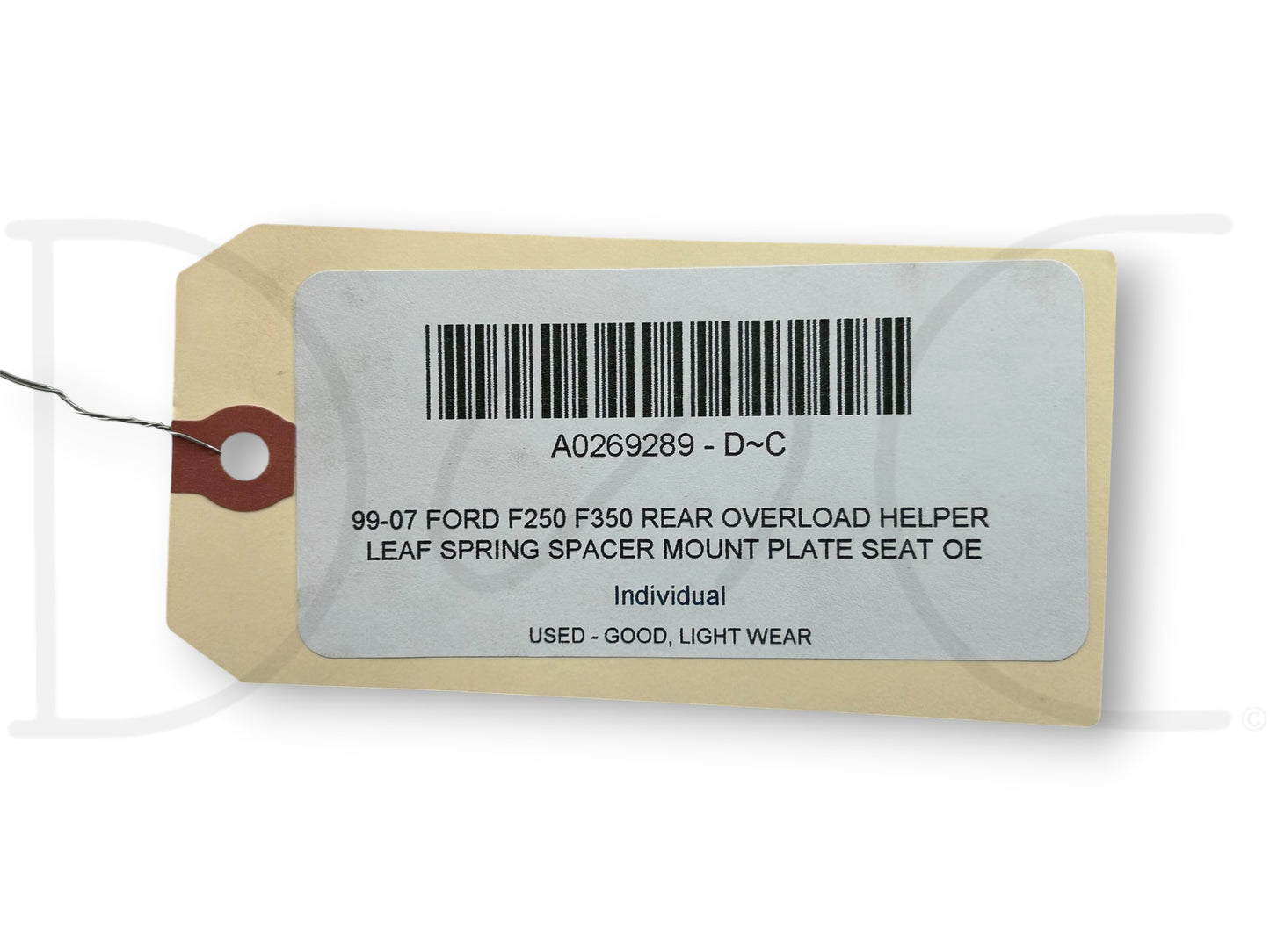 99-07 Ford F250 F350 Rear Overload Helper Leaf Spring Spacer Mount Plate Seat OE