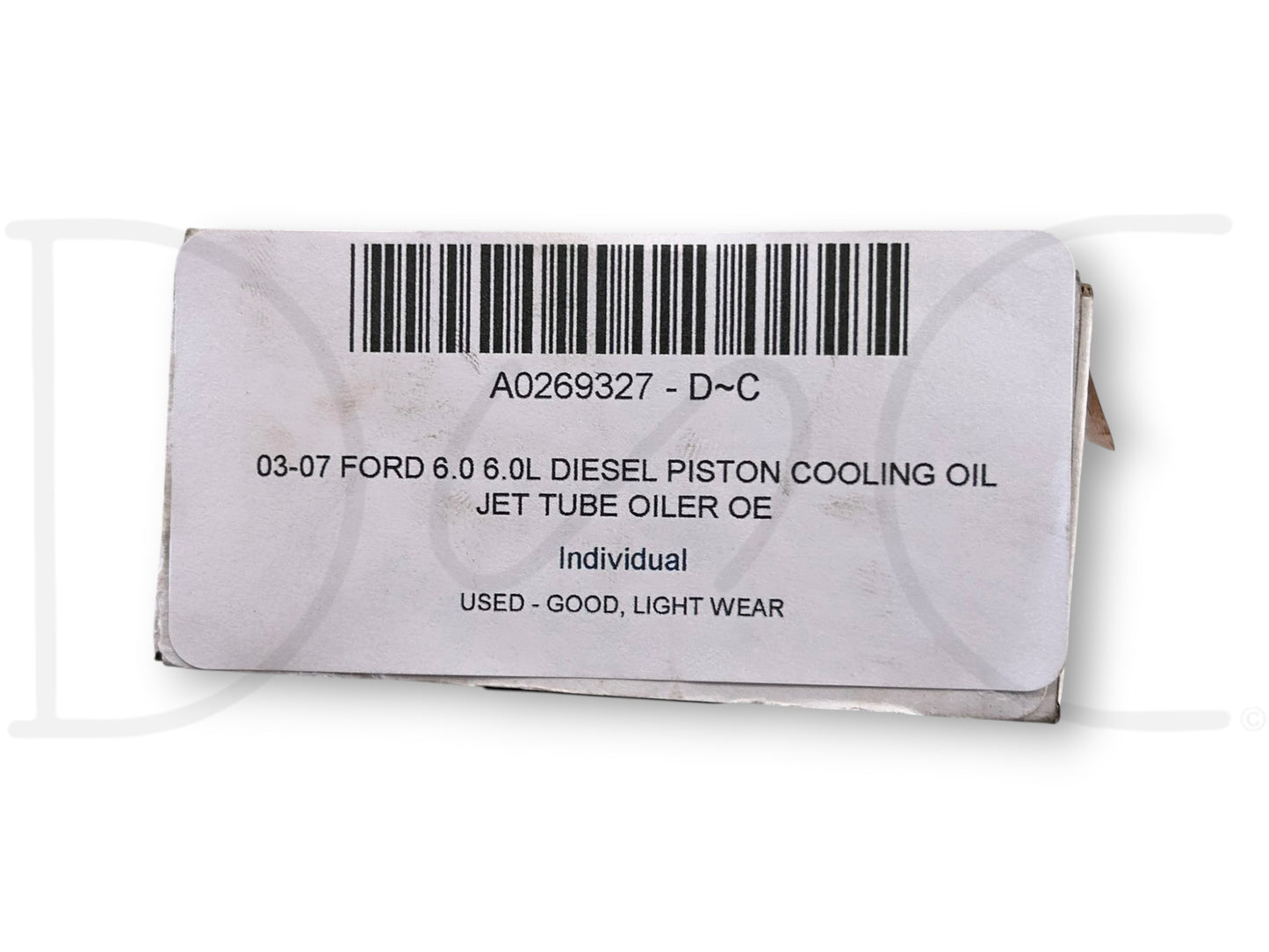 03-07 Ford 6.0 6.0L Diesel Piston Cooling Oil Jet Tube Oiler OE