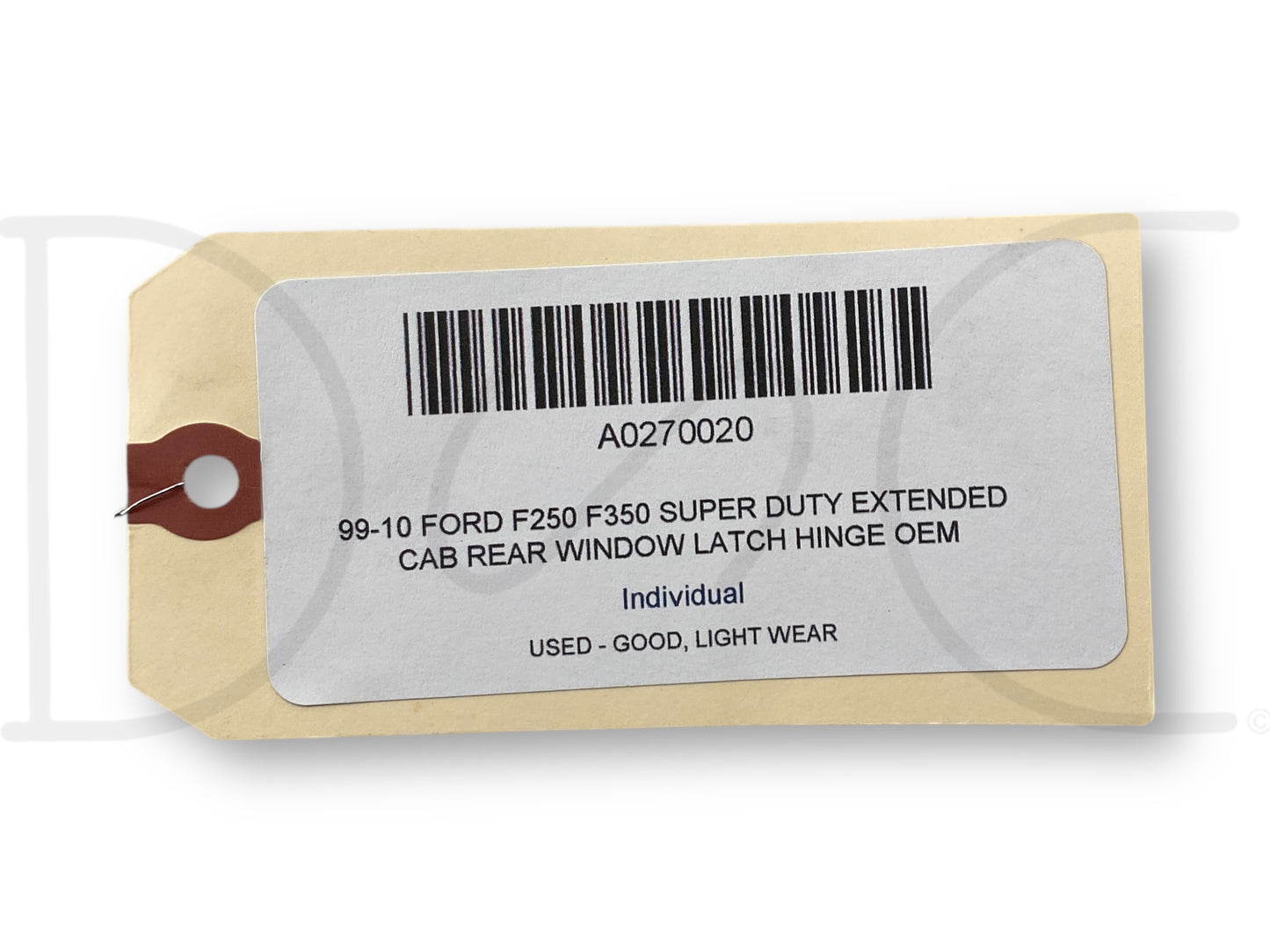 99-10 Ford F250 F350 Super Duty Extended Cab Rear Window Latch Hinge OEM