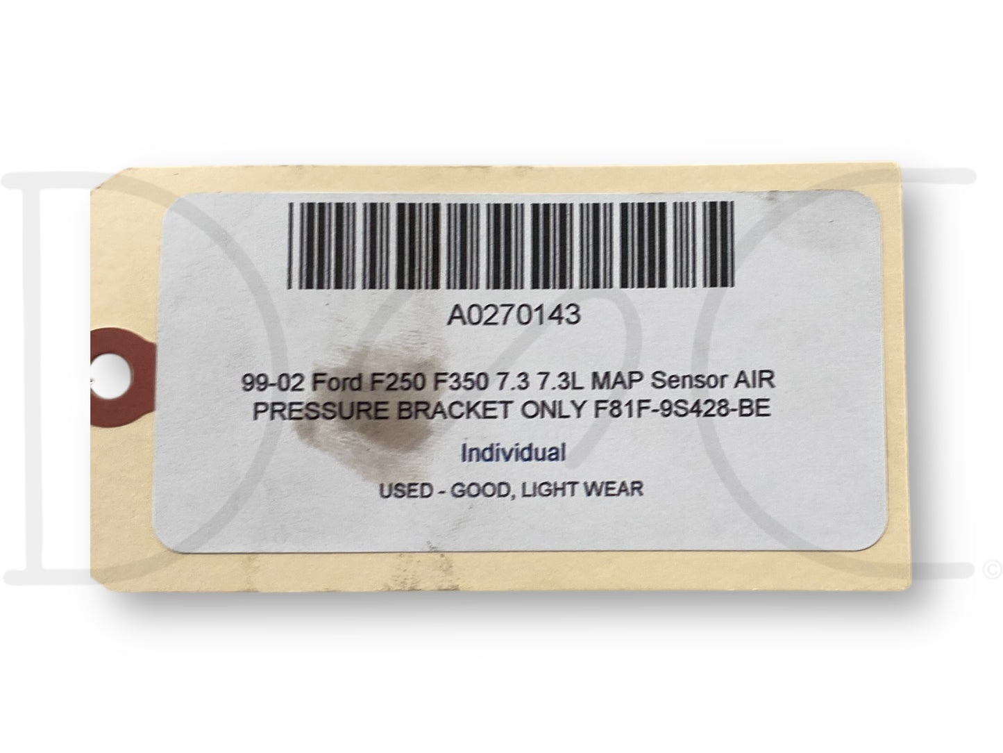 99-02 Ford F250 F350 7.3 7.3L Map Sensor Air Pressure Bracket Only F81F-9S428-Be