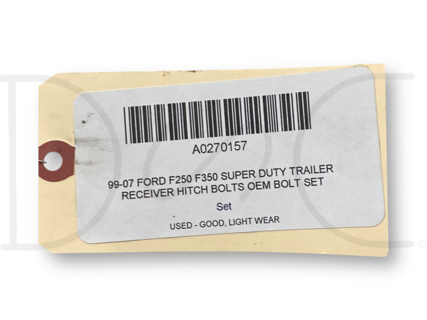 99-07 Ford F250 F350 Super Duty Trailer Receiver Hitch Bolts OEM Bolt Set