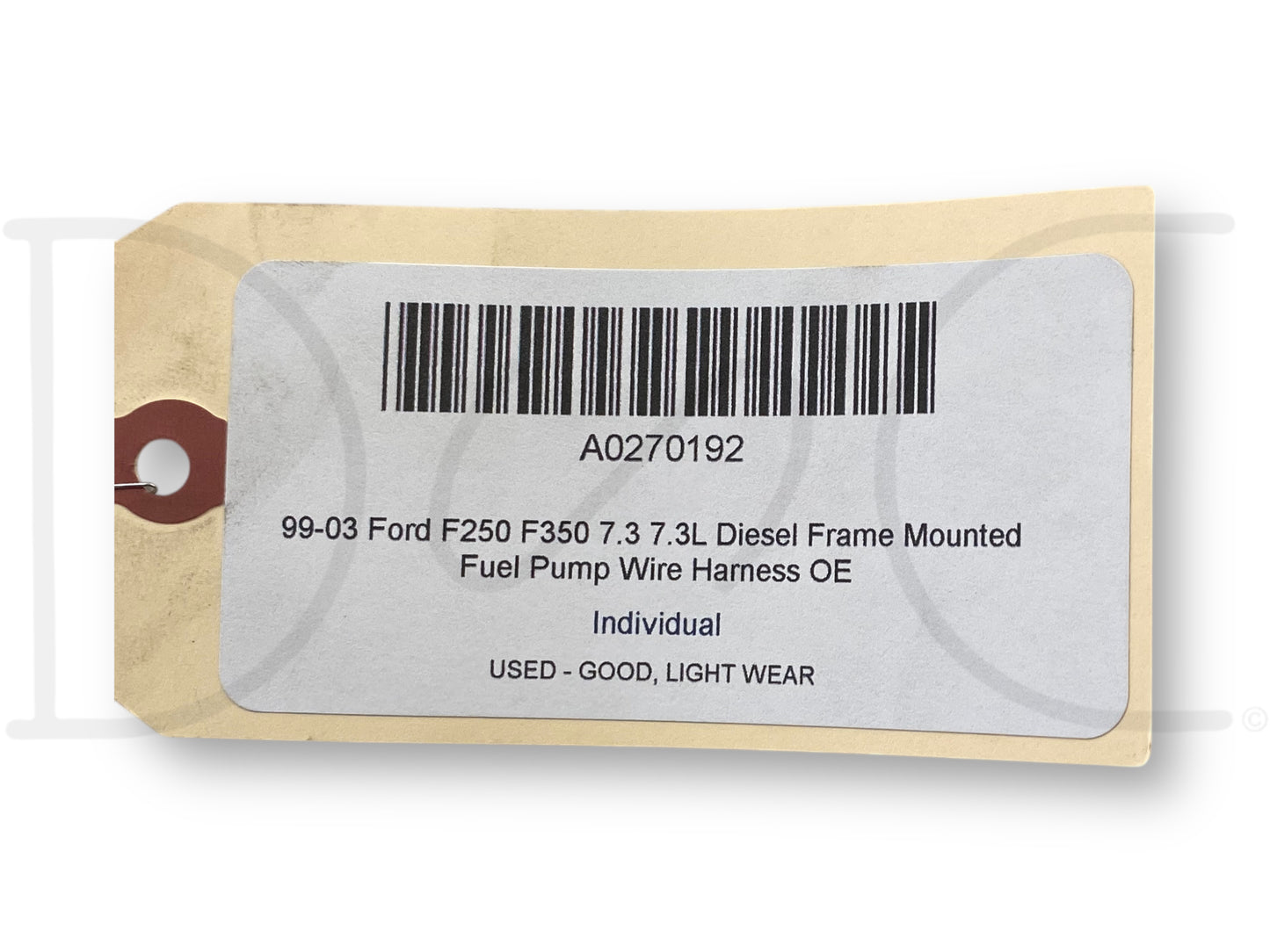 99-03 Ford F250 F350 7.3 7.3L Diesel Frame Mounted Fuel Pump Wire Harness OE
