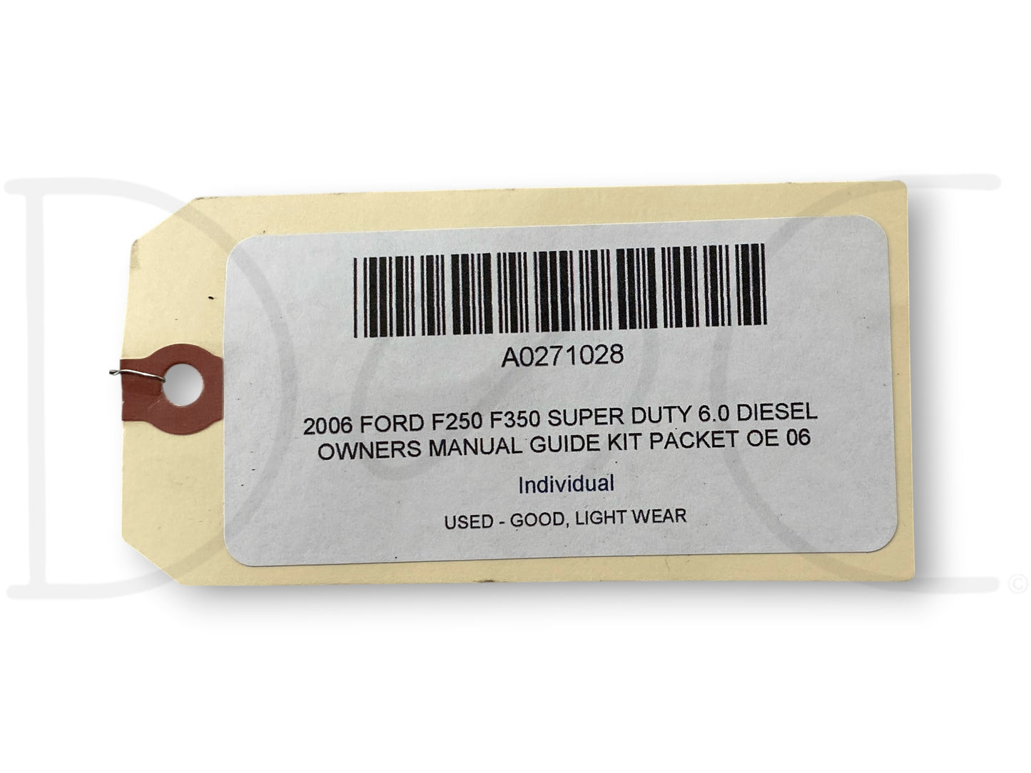 2006 Ford F250 F350 Super Duty 6.0 Diesel Owners Manual Guide Kit Packet OE 06