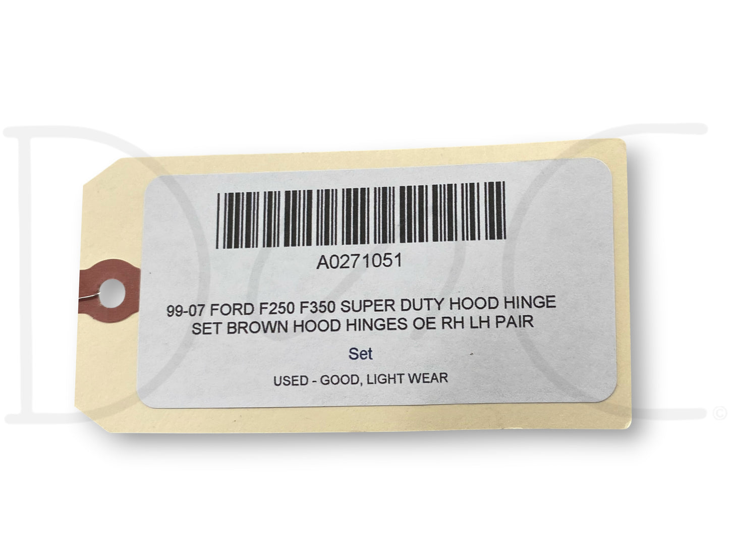 99-07 Ford F250 F350 Super Duty Hood Hinge Set Brown Hood Hinges OE RH LH Pair