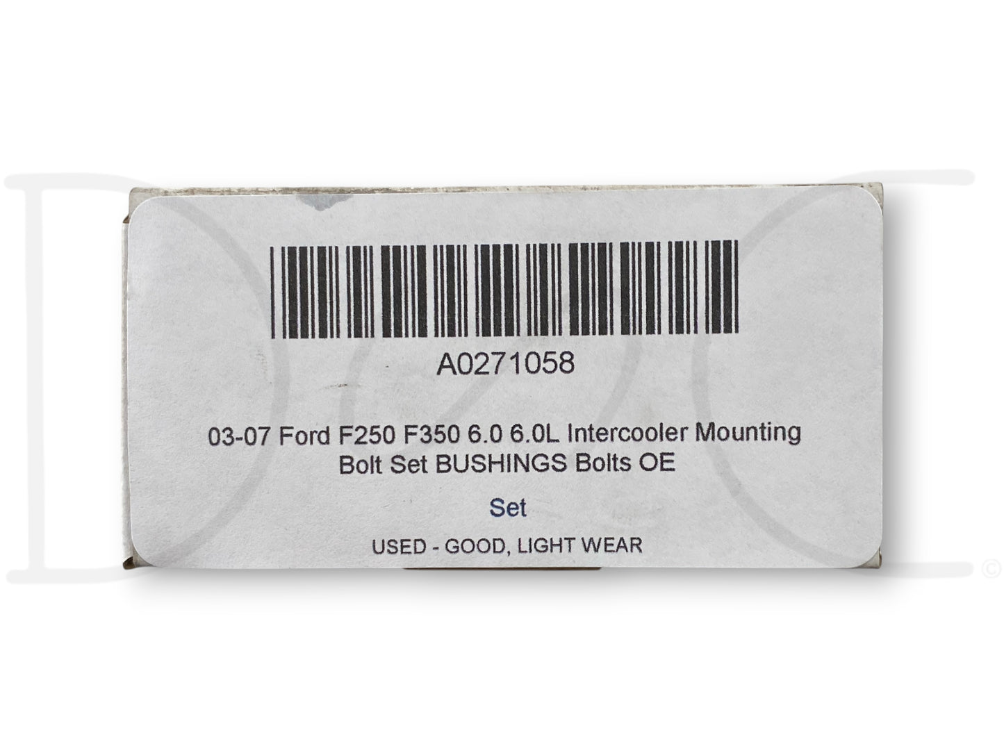 03-07 Ford F250 F350 6.0 6.0L Intercooler Mounting Bolt Set Bushings Bolts OE