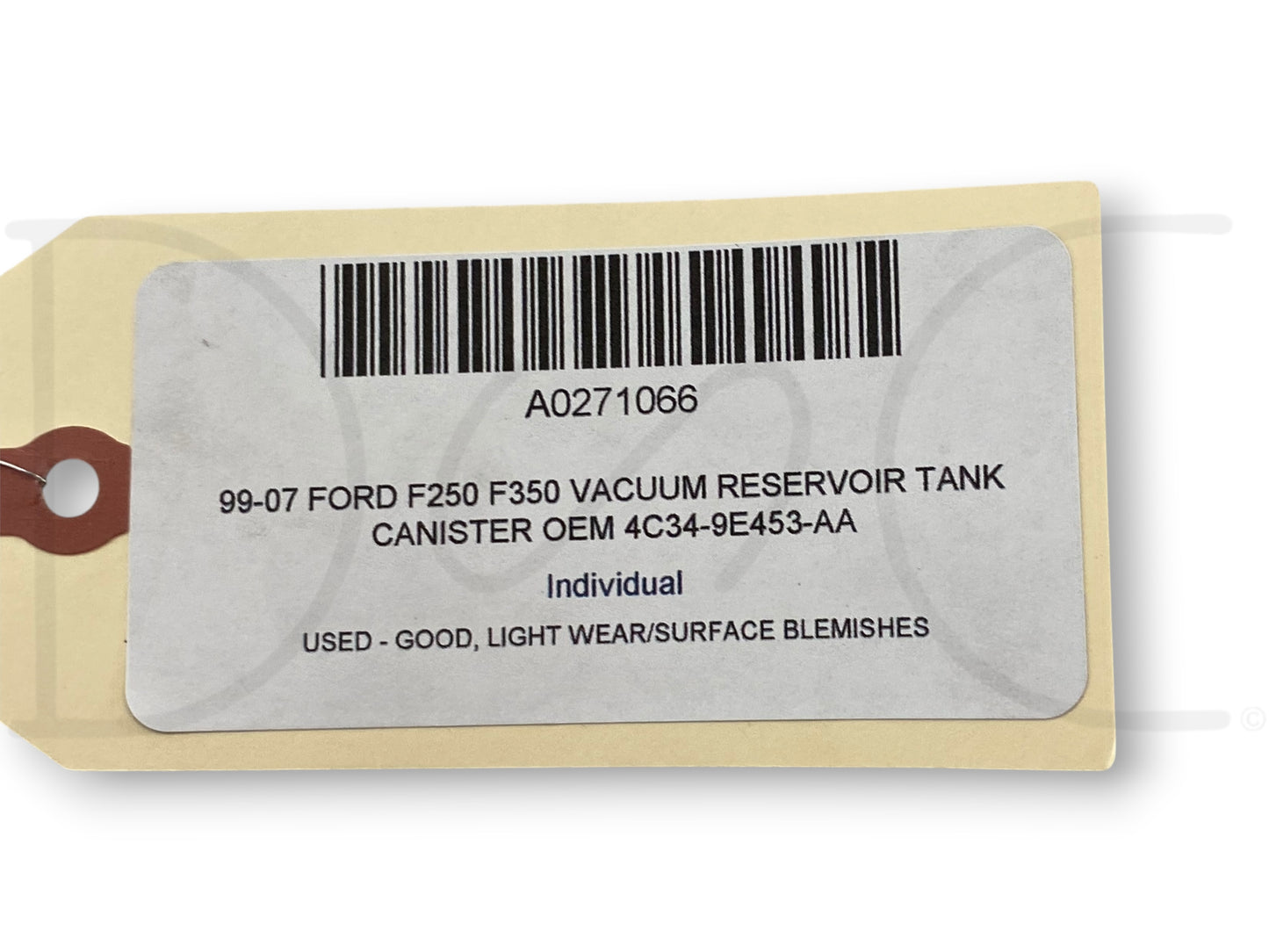 99-07 Ford F250 F350 Vacuum Reservoir Tank Canister OEM 4C34-9E453-Aa