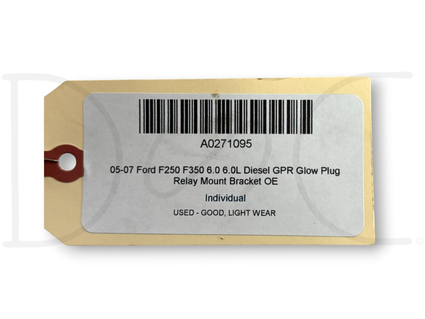 05-07 Ford F250 F350 6.0 6.0L Diesel Gpr Glow Plug Relay Mount Bracket OE