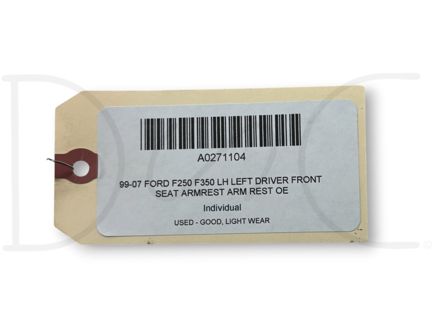 99-07 Ford F250 F350 LH Left Driver Front Seat Armrest Arm Rest OE