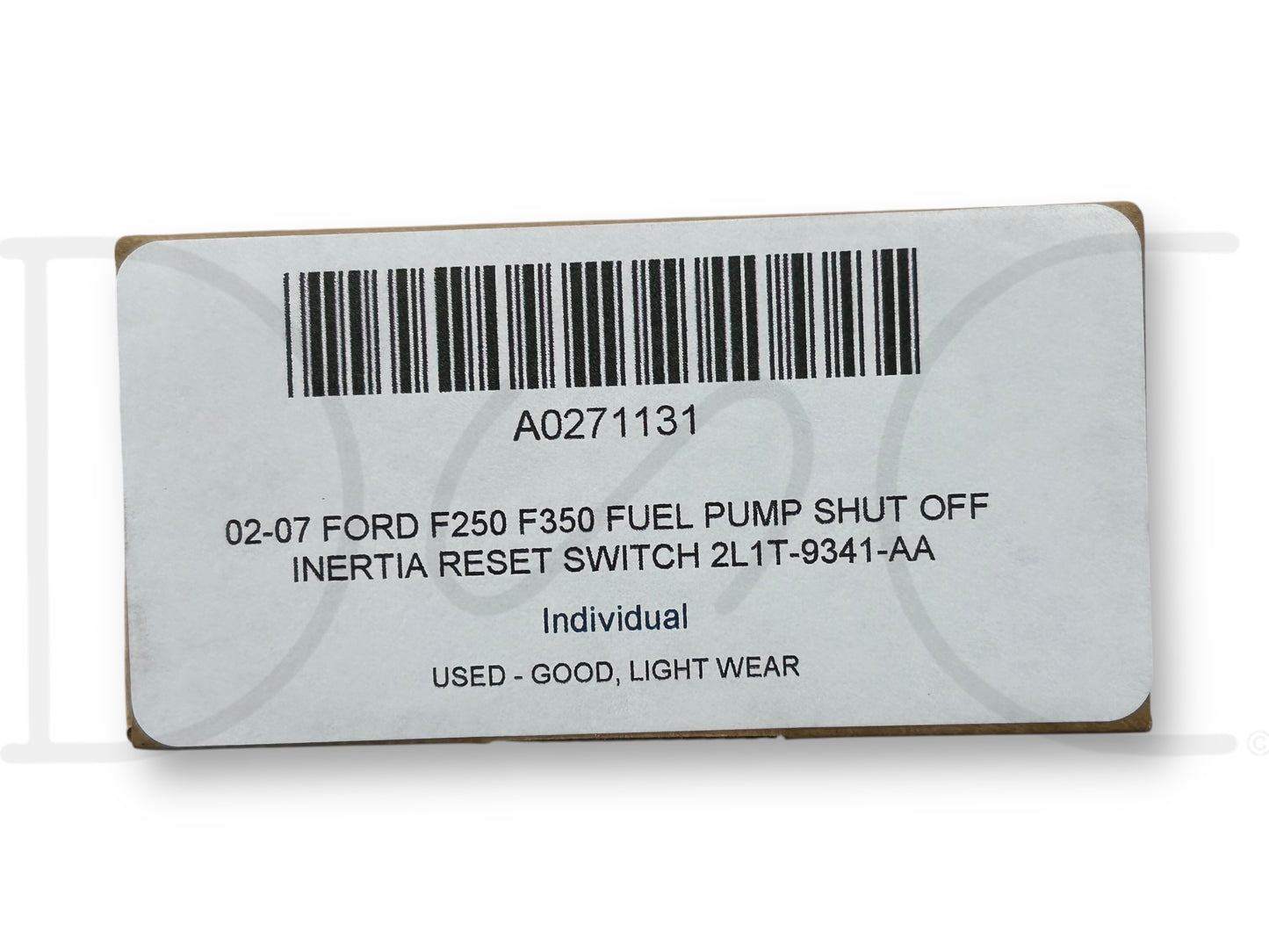 02-07 Ford F250 F350 Fuel Pump Shut Off Inertia Reset Switch 2L1T-9341-Aa