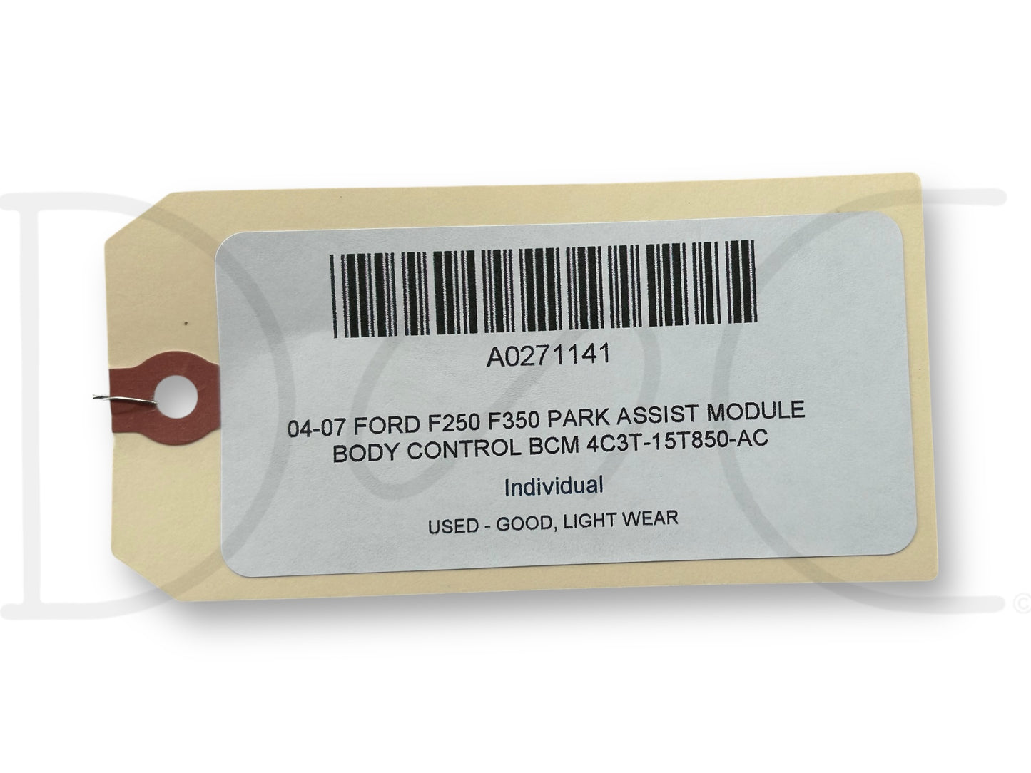 04-07 Ford F250 F350 Park Assist Module Body Control BCM 4C3T-15T850-AC