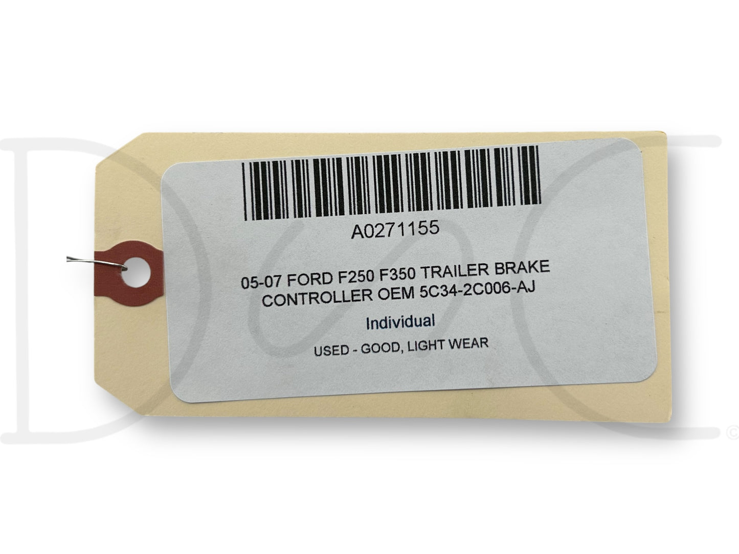 05-07 Ford F250 F350 Trailer Brake Controller OEM 5C34-2C006-Aj