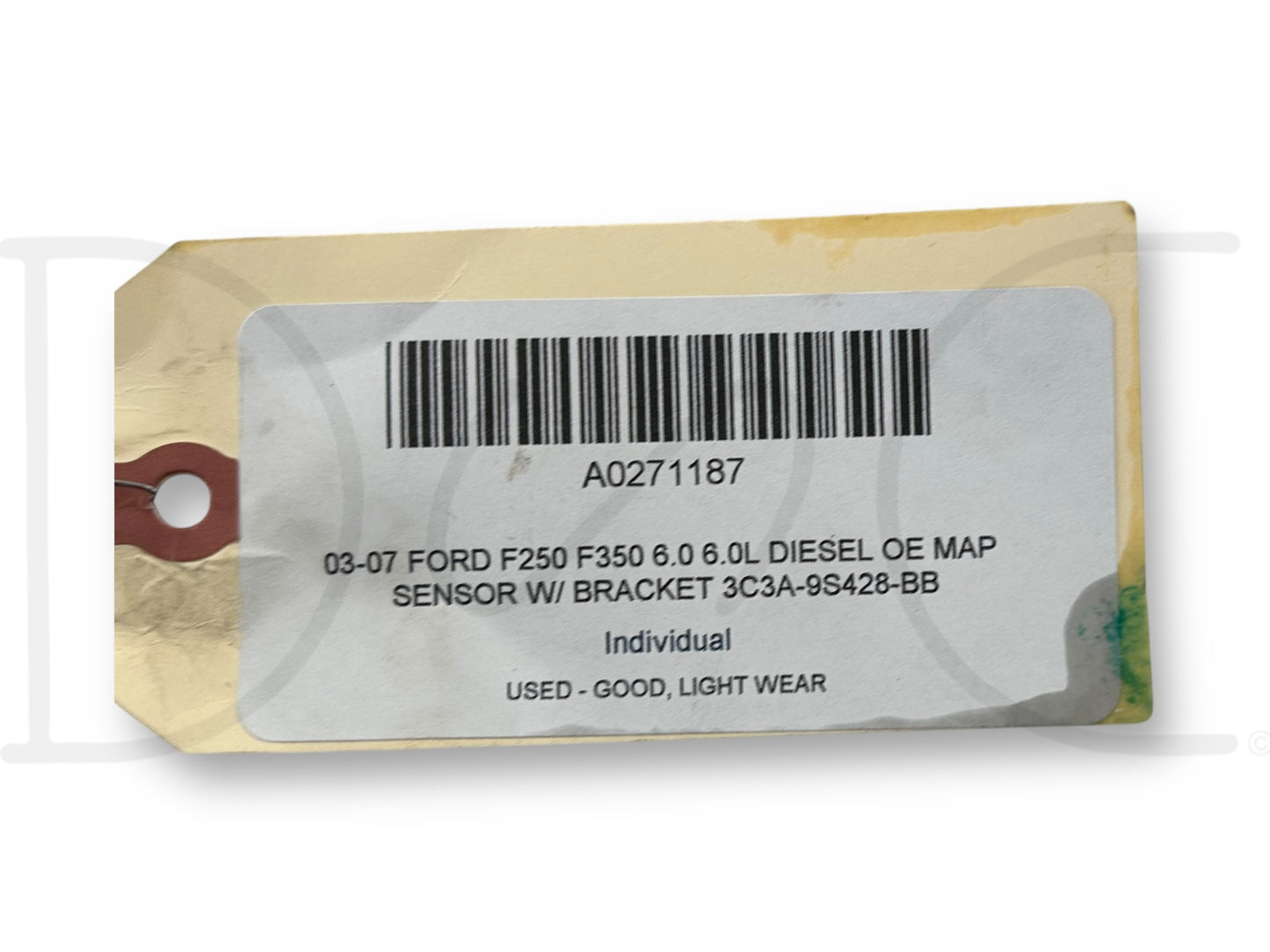 03-07 Ford F250 F350 6.0 6.0L Diesel OE Map Sensor W/ Bracket 3C3A-9S428-Bb