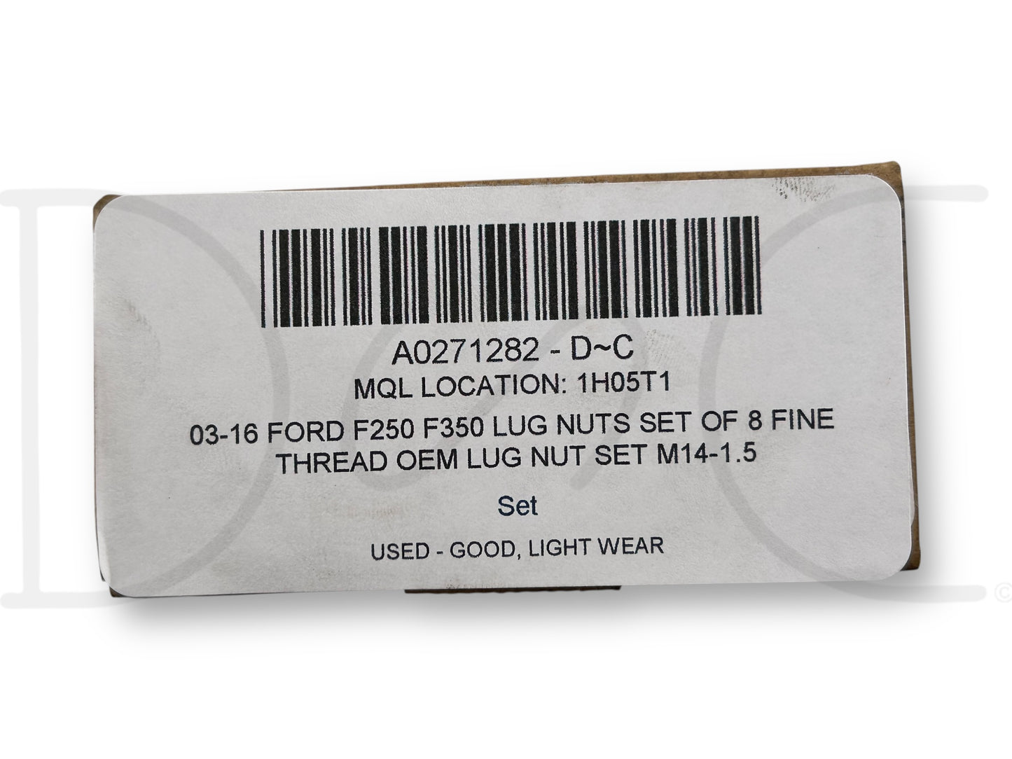03-16 Ford F250 F350 Lug Nuts Set Of 8 Fine Thread OEM Lug Nut Set M14-1.5