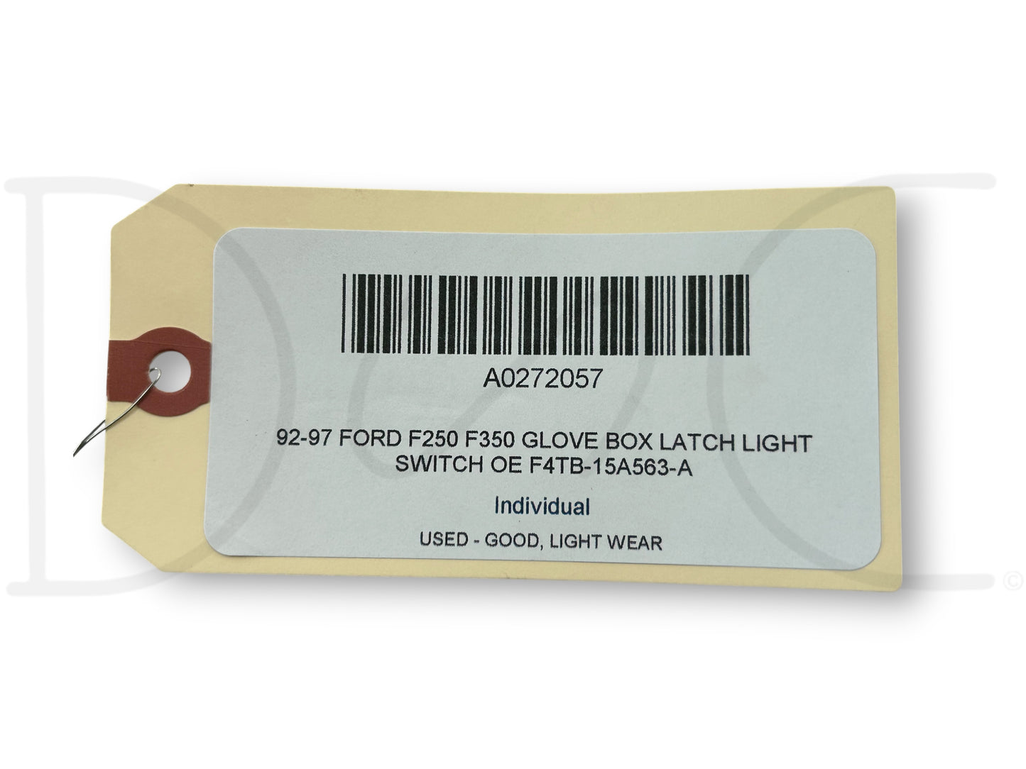 92-97 Ford F250 F350 Glove Box Latch Light Switch OE F4Tb-15A563-A