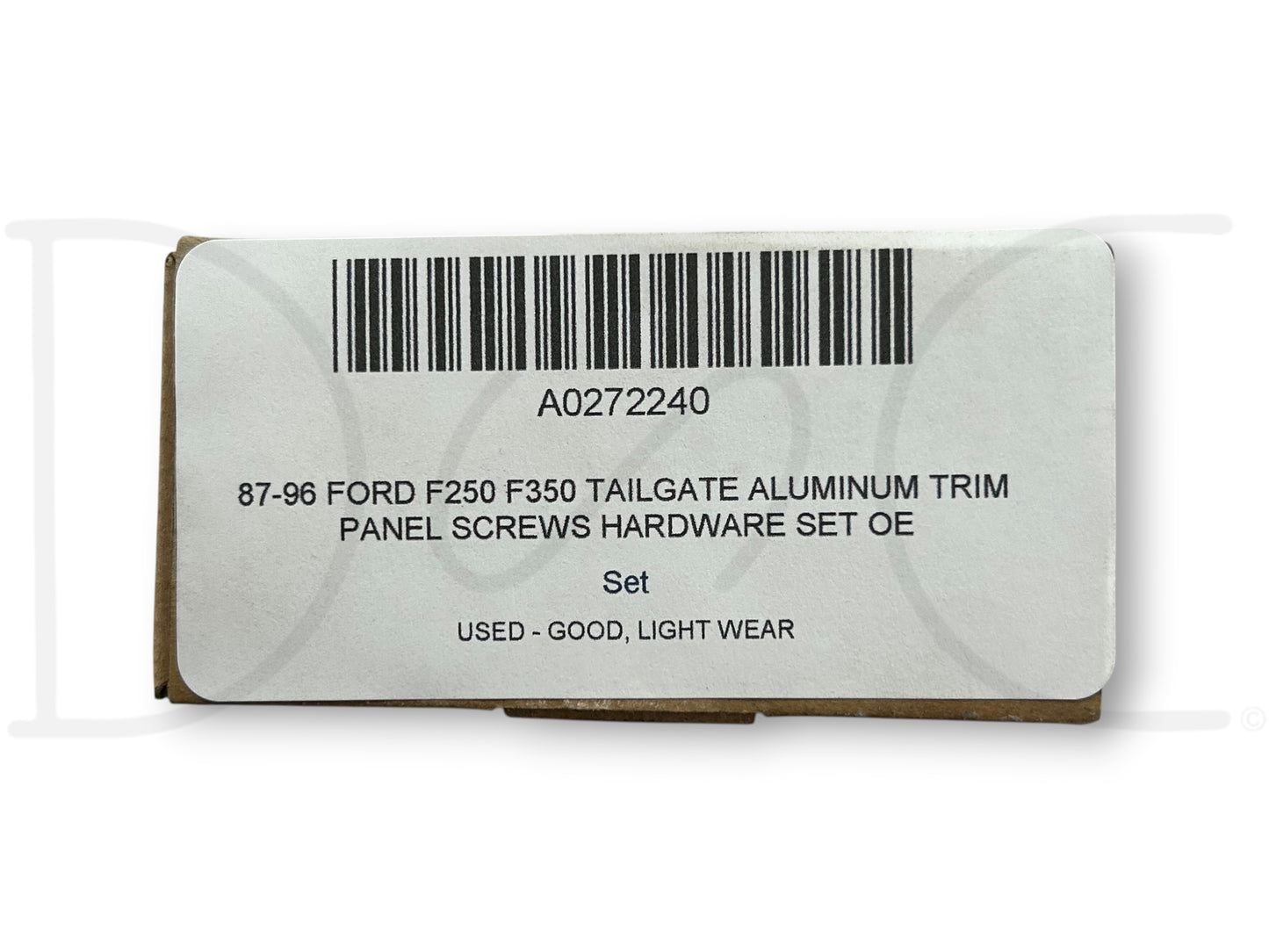 87-96 Ford F250 F350 Tailgate Aluminum Trim Panel Screws Hardware Set OE