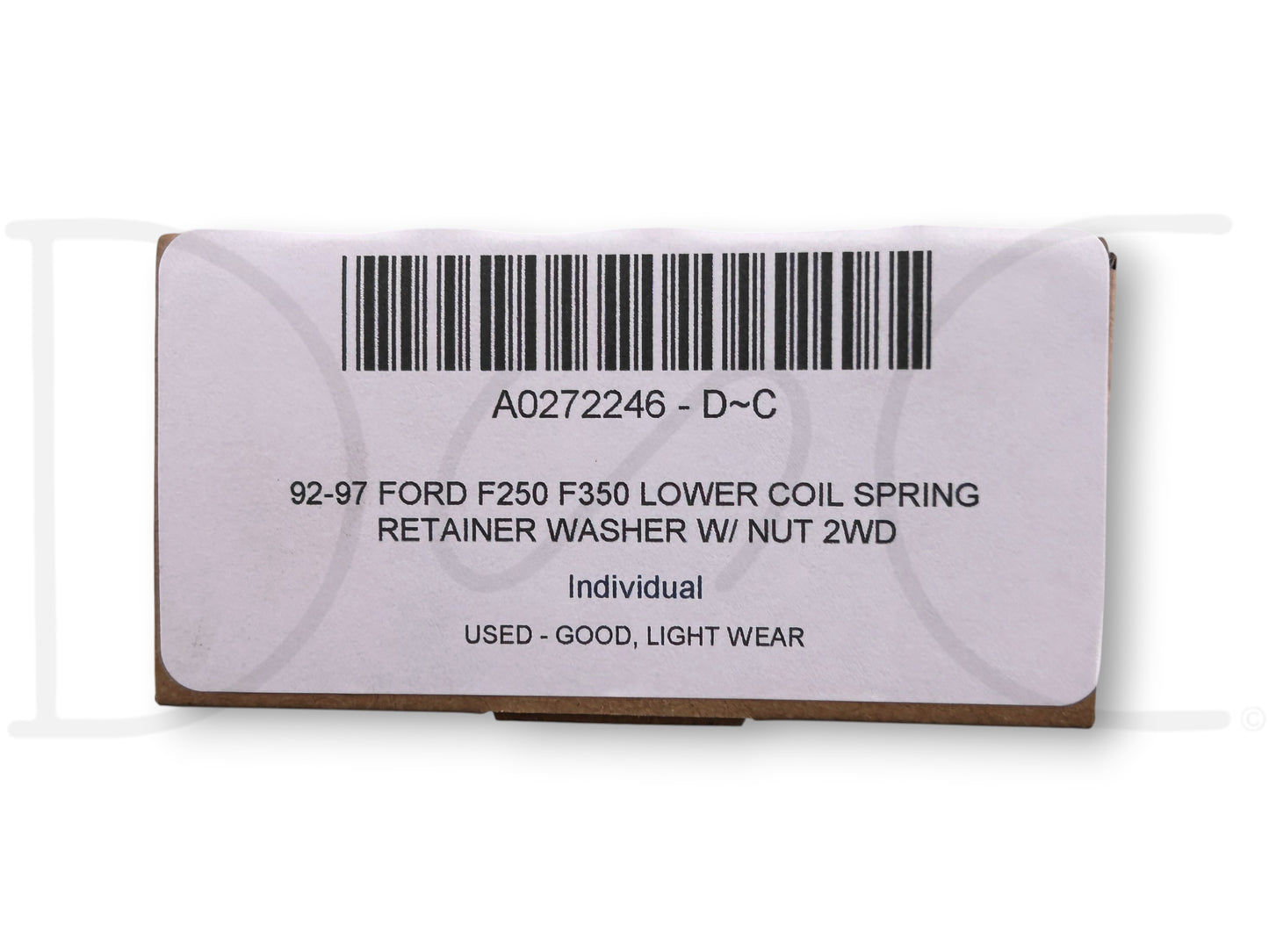 92-97 Ford F250 F350 Lower Coil Spring Retainer Washer W/ Nut 2WD