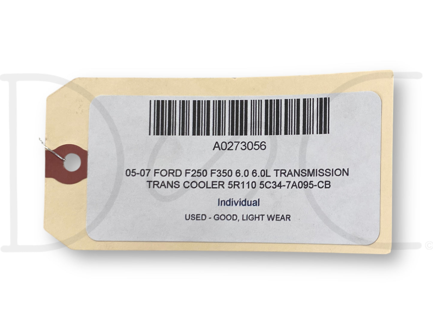 05-07 Ford F250 F350 6.0 6.0L Transmission Trans Cooler 5R110 5C34-7A095-Cb