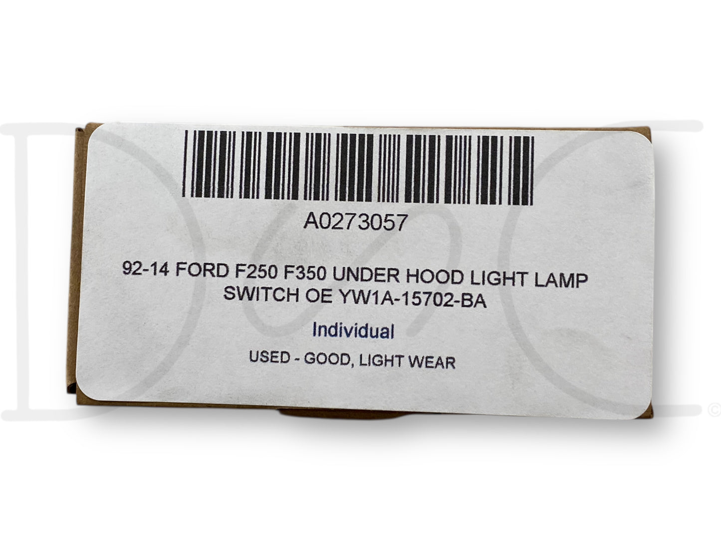 92-14 Ford F250 F350 Under Hood Light Lamp Switch OE Yw1A-15702-BA