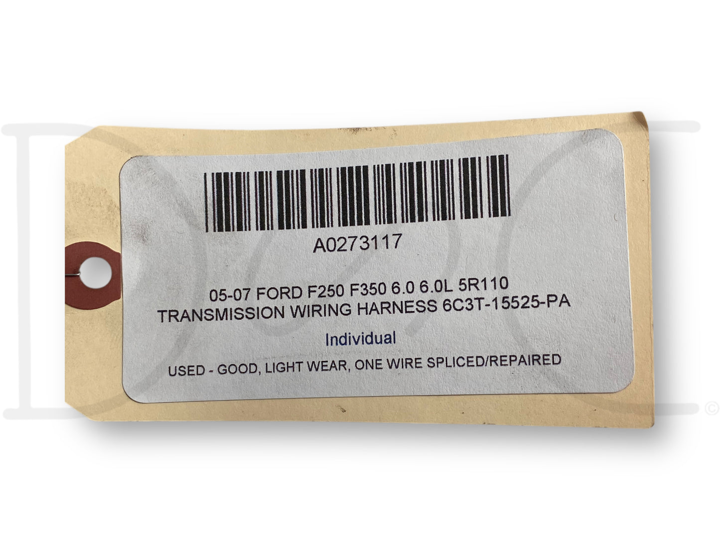 05-07 Ford F250 F350 6.0 6.0L 5R110 Transmission Wiring Harness 6C3T-15525-Pa