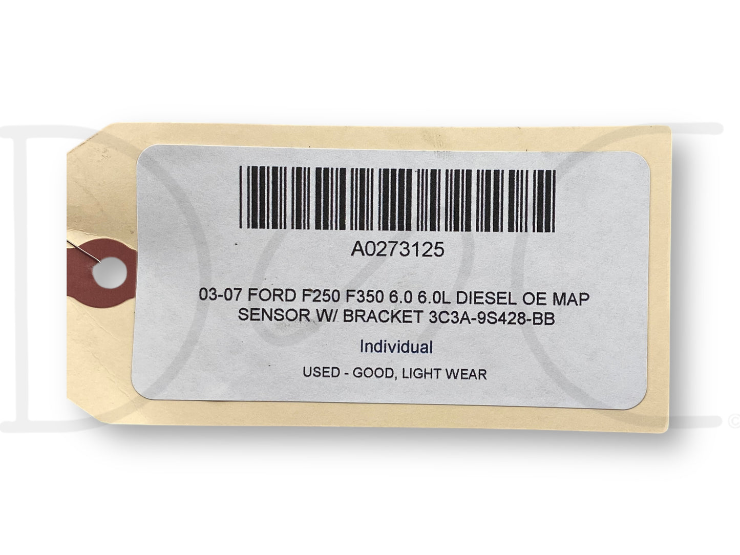 03-07 Ford F250 F350 6.0 6.0L Diesel OE Map Sensor W/ Bracket 3C3A-9S428-Bb