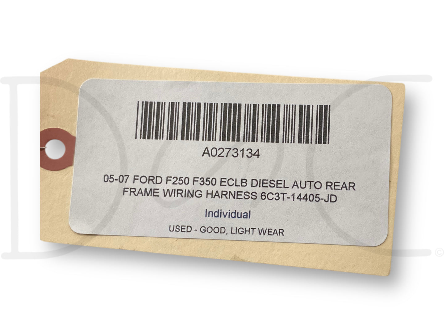 05-07 Ford F250 F350 ECLB Diesel Auto Rear Frame Wiring Harness 6C3T-14405-JD