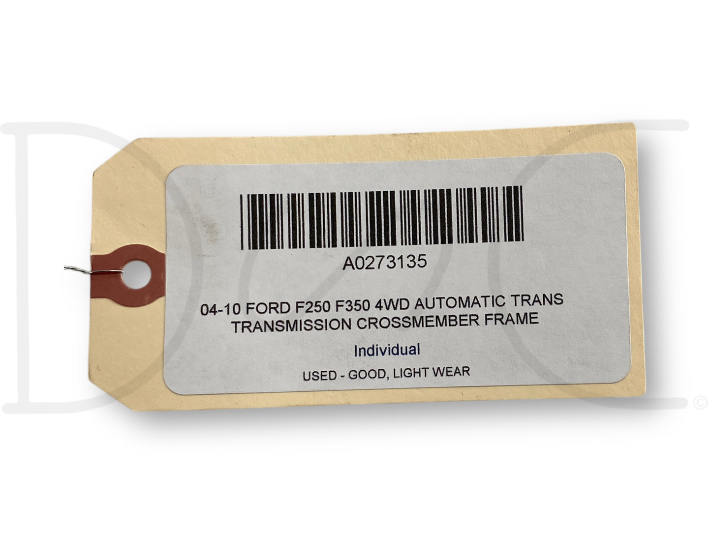 04-10 Ford F250 F350 4WD Automatic Trans Transmission Crossmember Frame