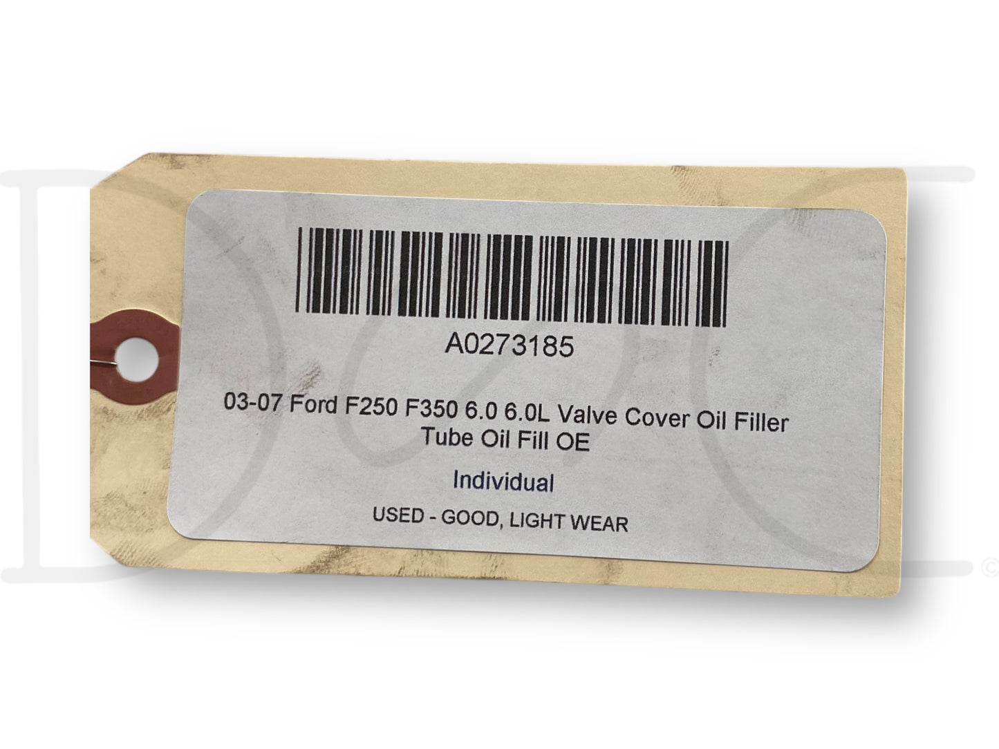 03-07 Ford F250 F350 6.0 6.0L Valve Cover Oil Filler Tube Oil Fill OE