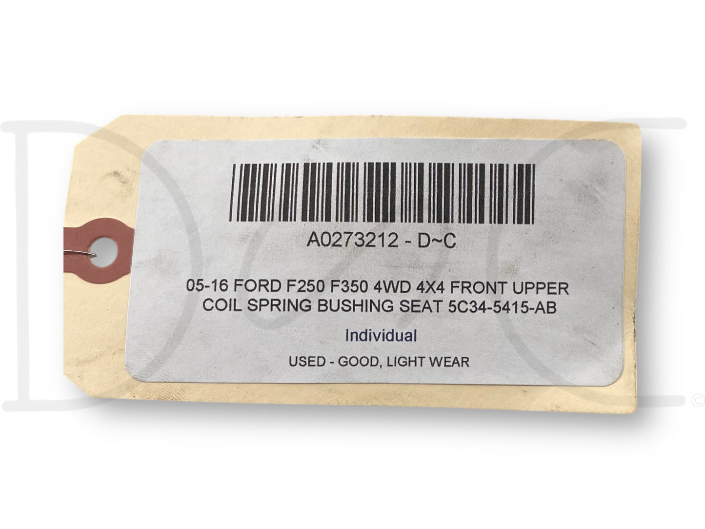 05-16 Ford F250 F350 4WD 4X4 Front Upper Coil Spring Bushing Seat 5C34-5415-AB