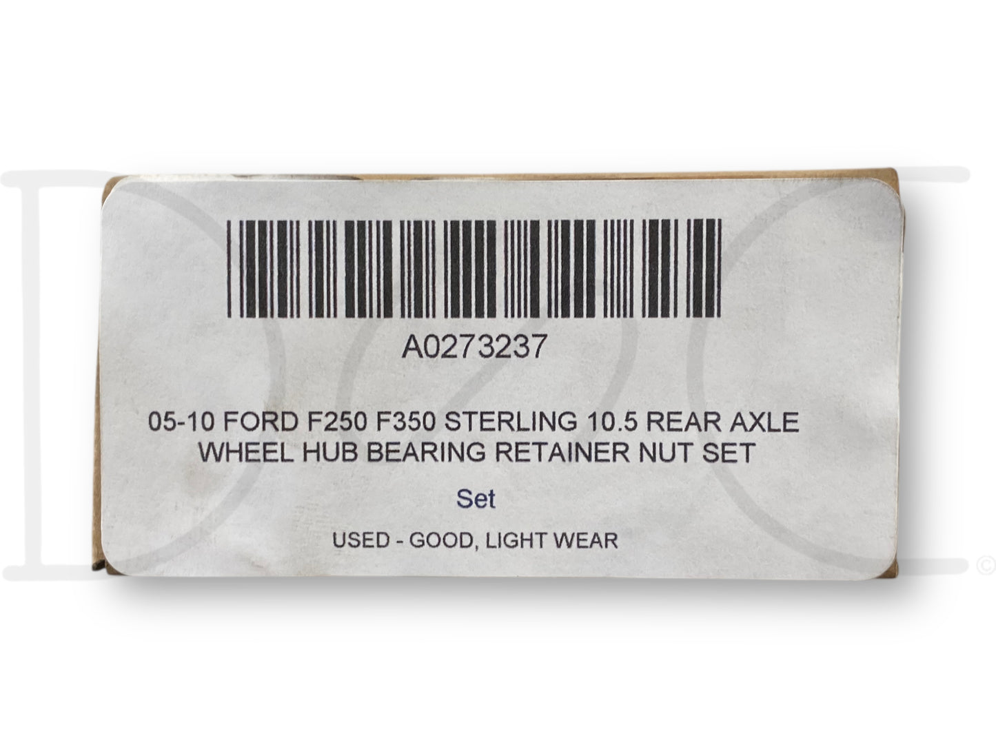 05-10 Ford F250 F350 Sterling 10.5 Rear Axle Wheel Hub Bearing Retainer Nut Set