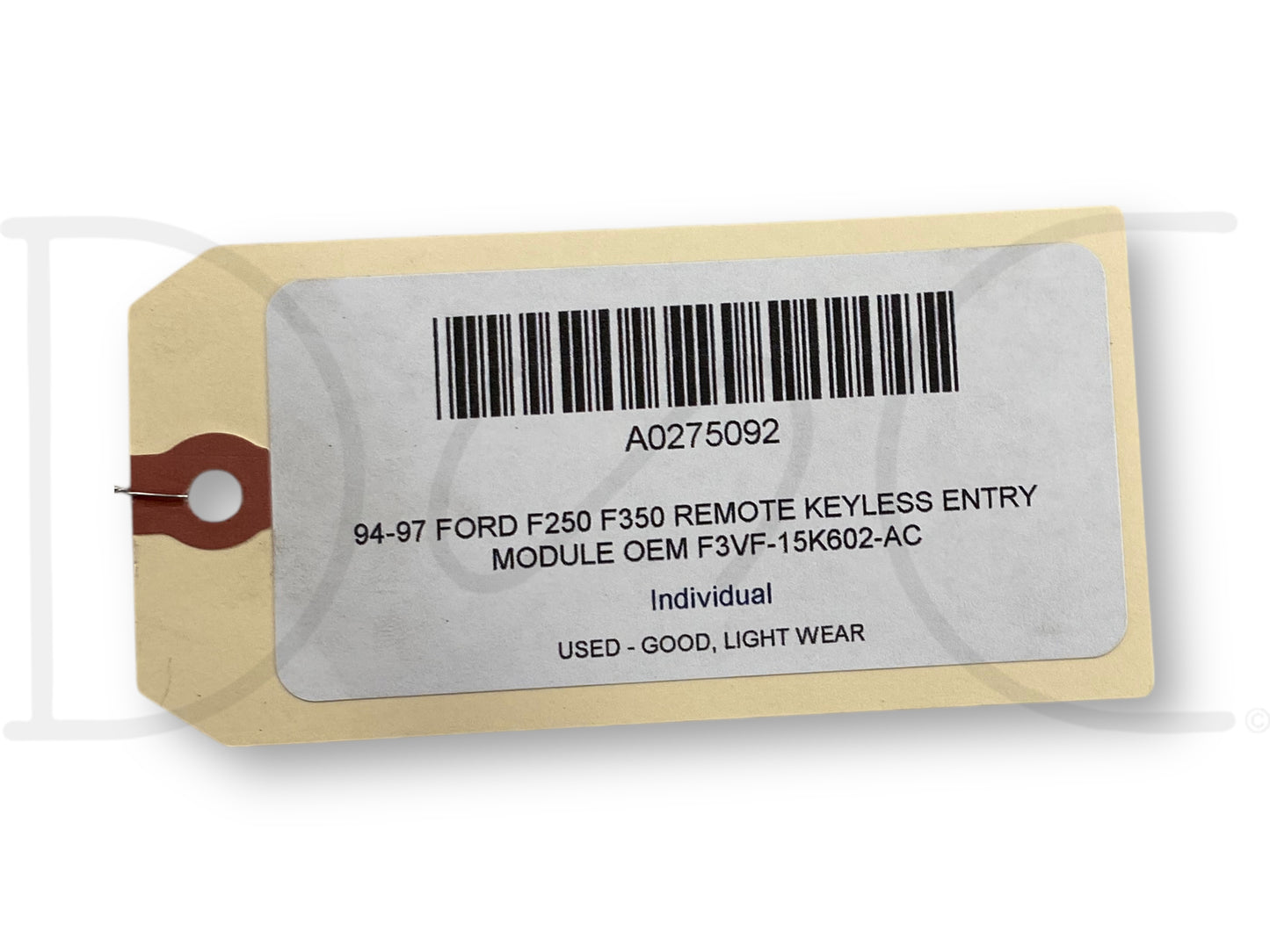 94-97 Ford F250 F350 Remote Keyless Entry Module OEM F3Vf-15K602-AC