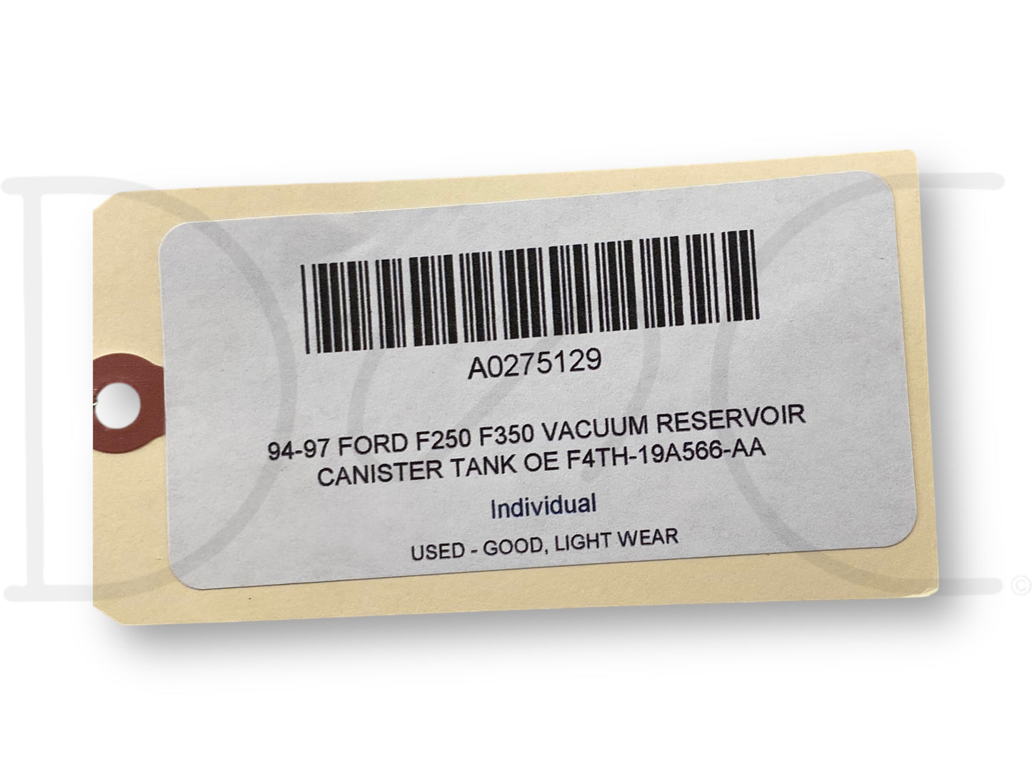 94-97 Ford F250 F350 Vacuum Reservoir Canister Tank OE F4Th-19A566-Aa