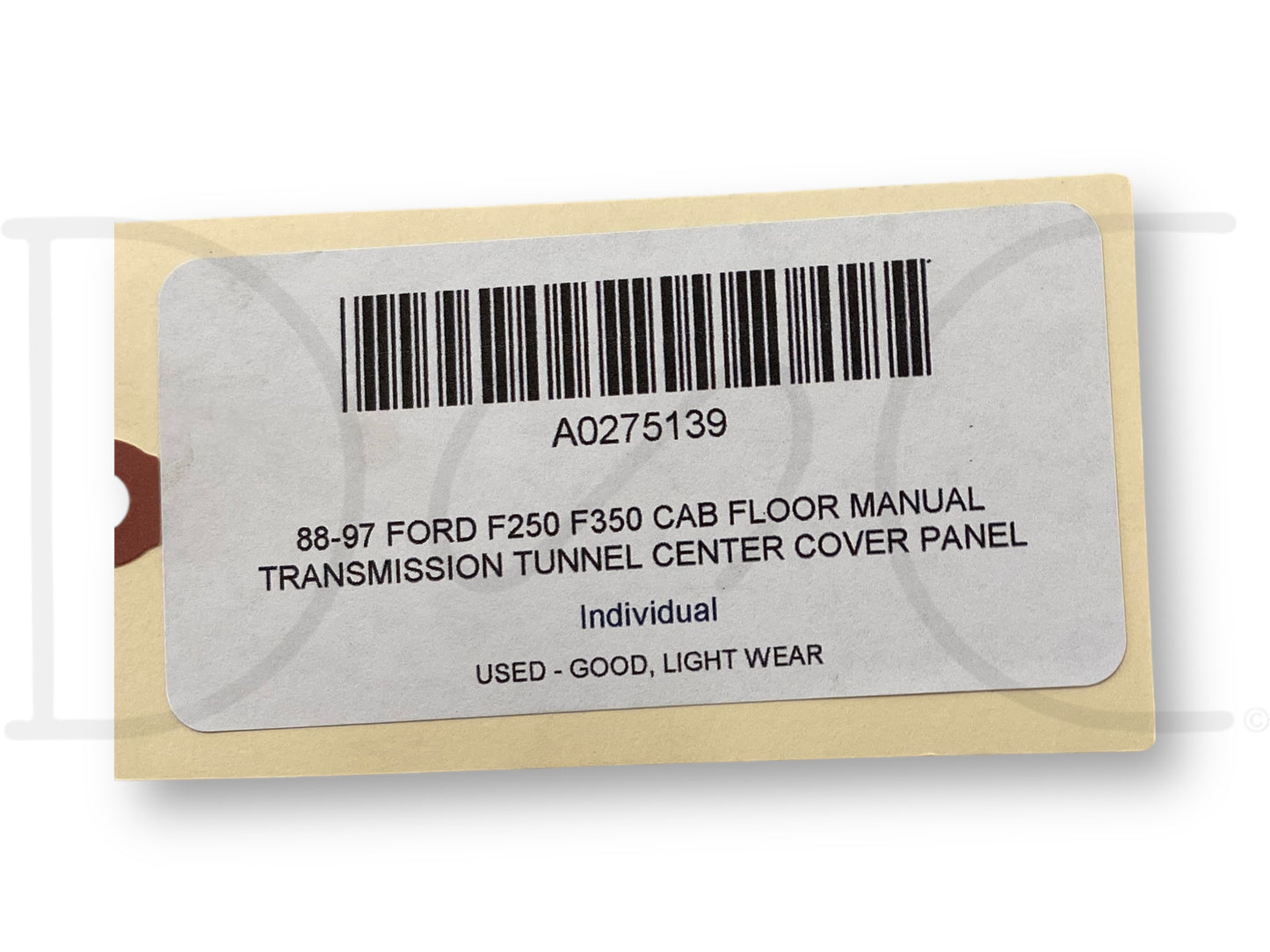 88-97 Ford F250 F350 Cab Floor Manual Transmission Tunnel Center Cover Panel OE