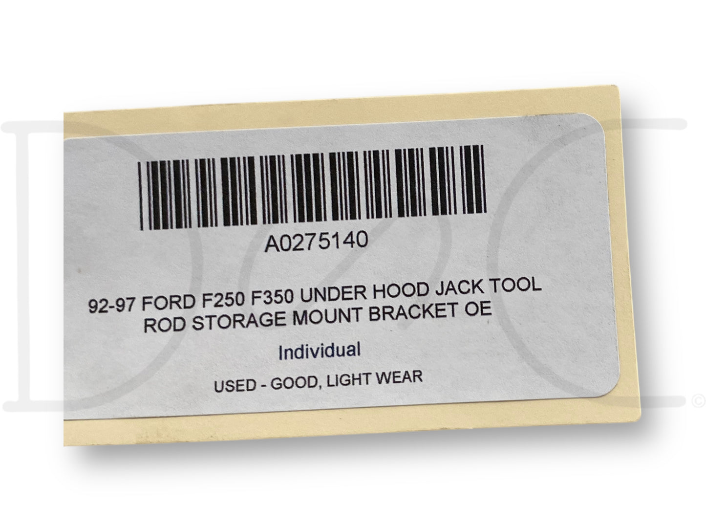 92-97 Ford F250 F350 Under Hood Jack Tool Rod Storage Mount Bracket OE