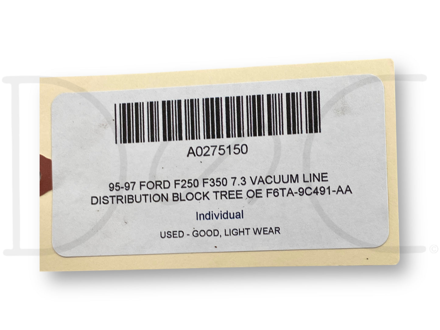 95-97 Ford F250 F350 7.3 Vacuum Line Distribution Block Tree OE F6Ta-9C491-Aa