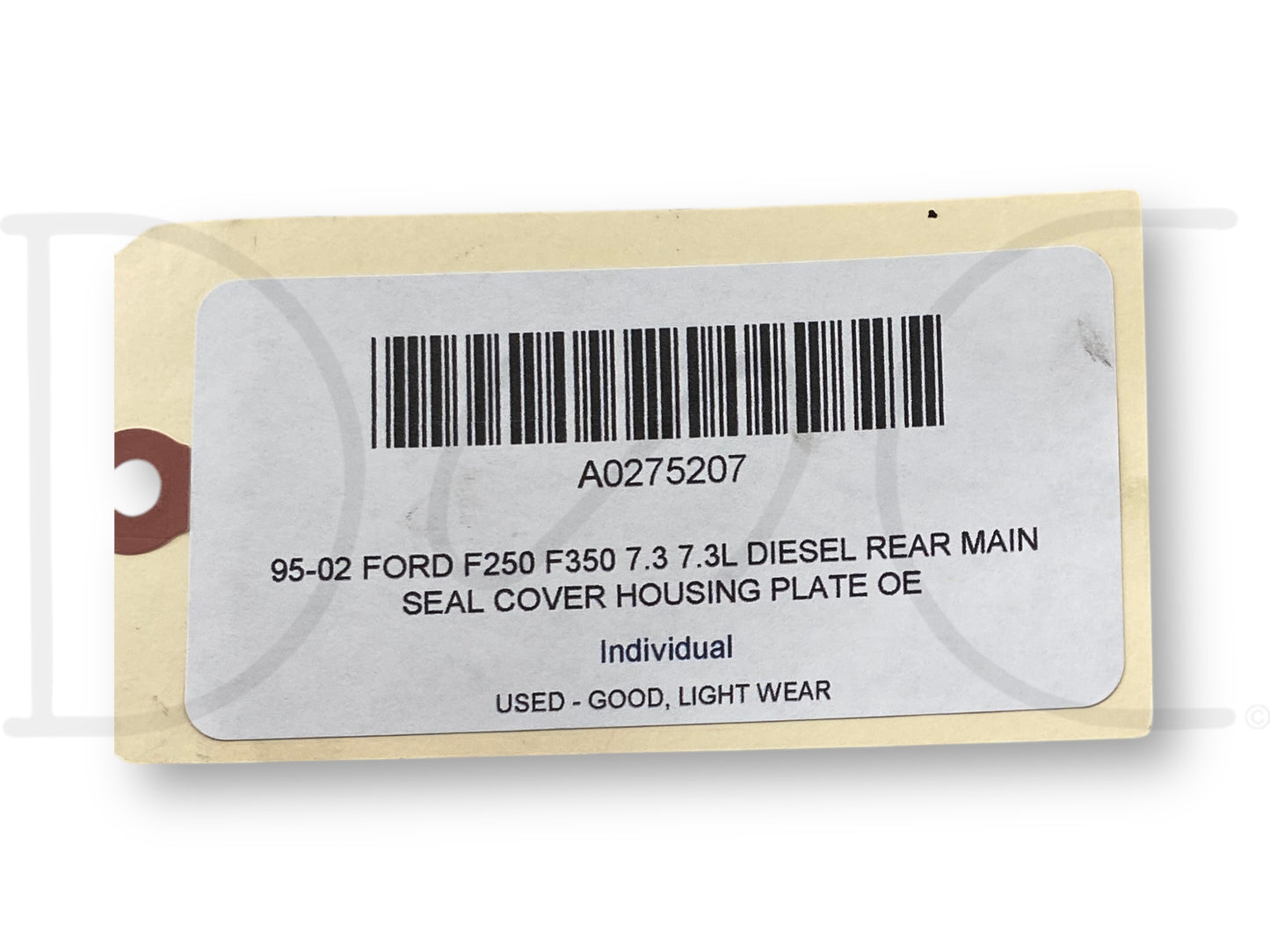 95-02 Ford F250 F350 7.3 7.3L Diesel Rear Main Seal Cover Housing Plate OE