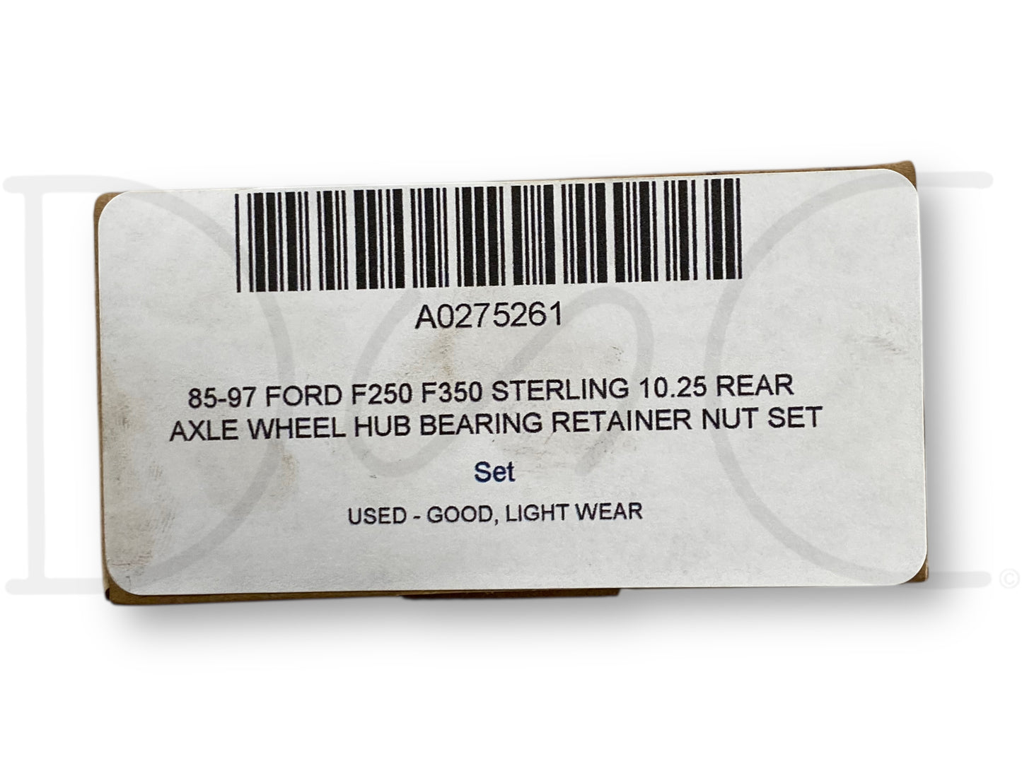 85-97 Ford F250 F350 Sterling 10.25 Rear Axle Wheel Hub Bearing Retainer Nut Set