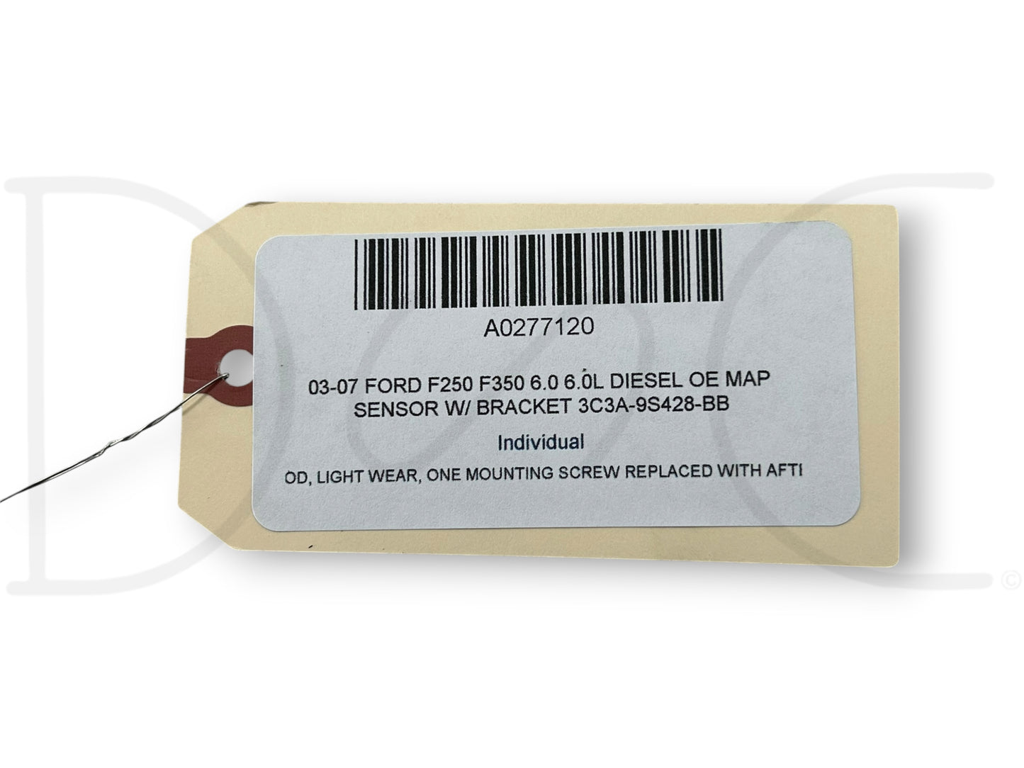 03-07 Ford F250 F350 6.0 6.0L Diesel OE Map Sensor W/ Bracket 3C3A-9S428-Bb