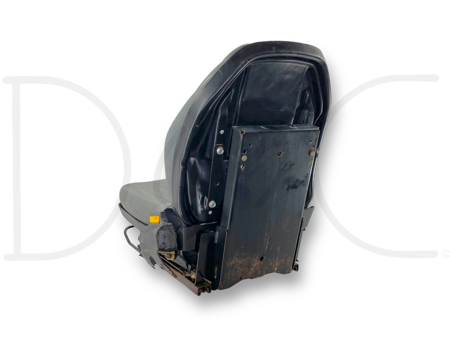 Cat 226 Skid Steer Adjustable Suspension Seat Assembly W/ Seatbelt OEM *Blem*