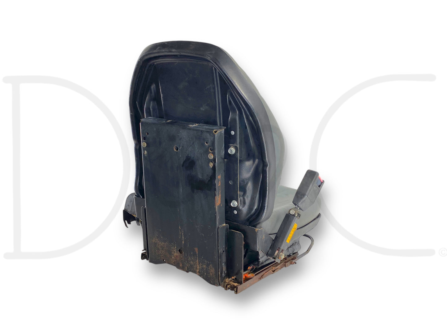Cat 226 Skid Steer Adjustable Suspension Seat Assembly W/ Seatbelt OEM *Blem*