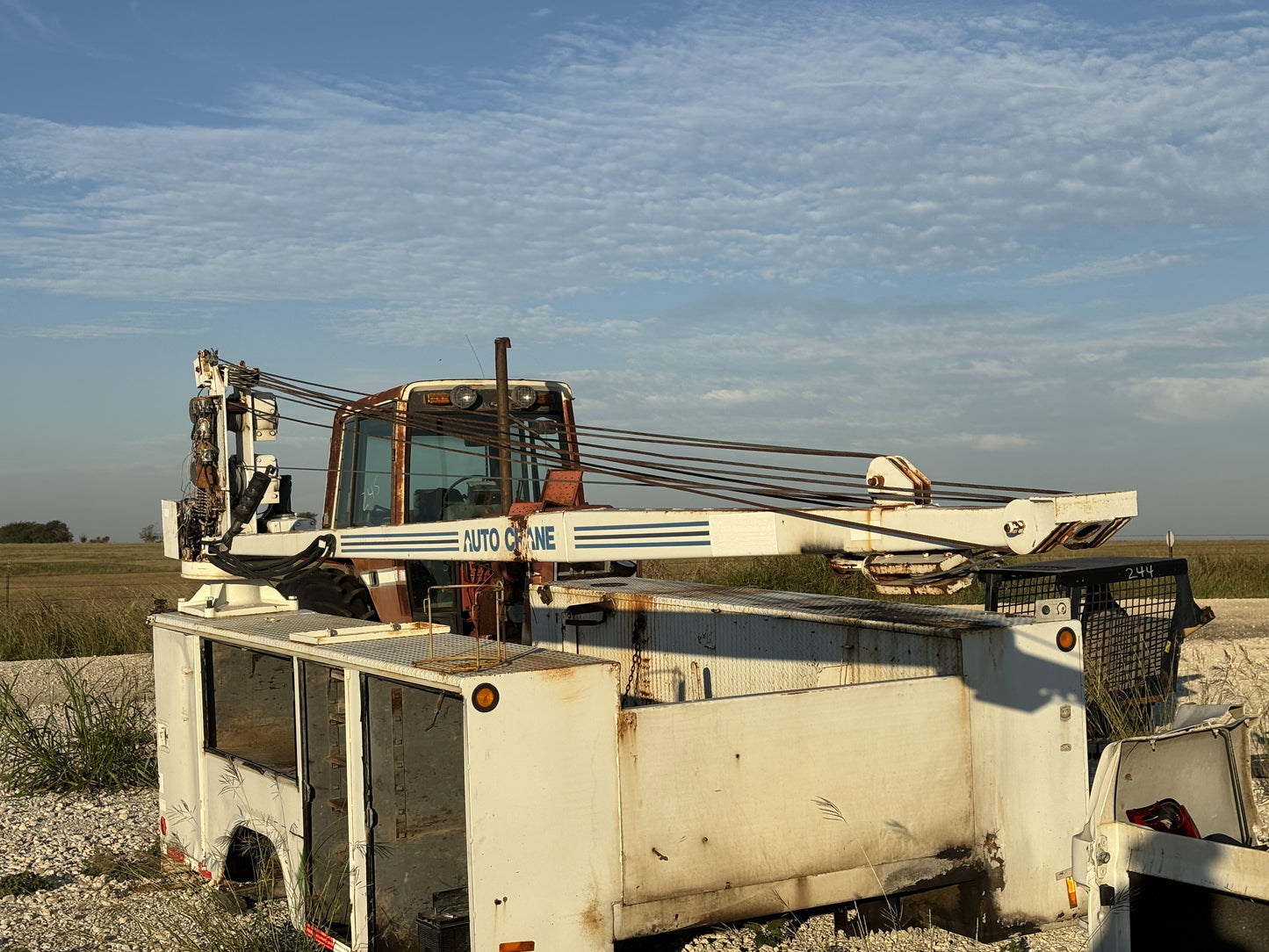 Auto Crane 6006E 17' Boom Electric Truck Mount Crane W/ Control Pendant