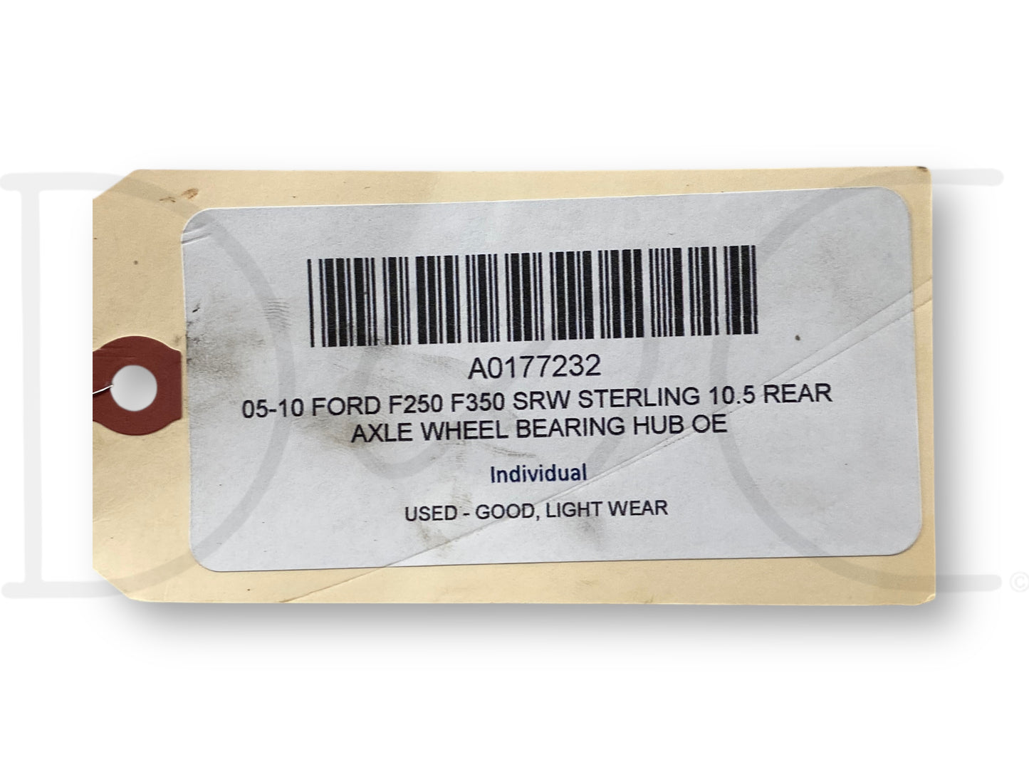 05-10 Ford F250 F350 SRW Sterling 10.5 Rear Axle Wheel Bearing Hub OE